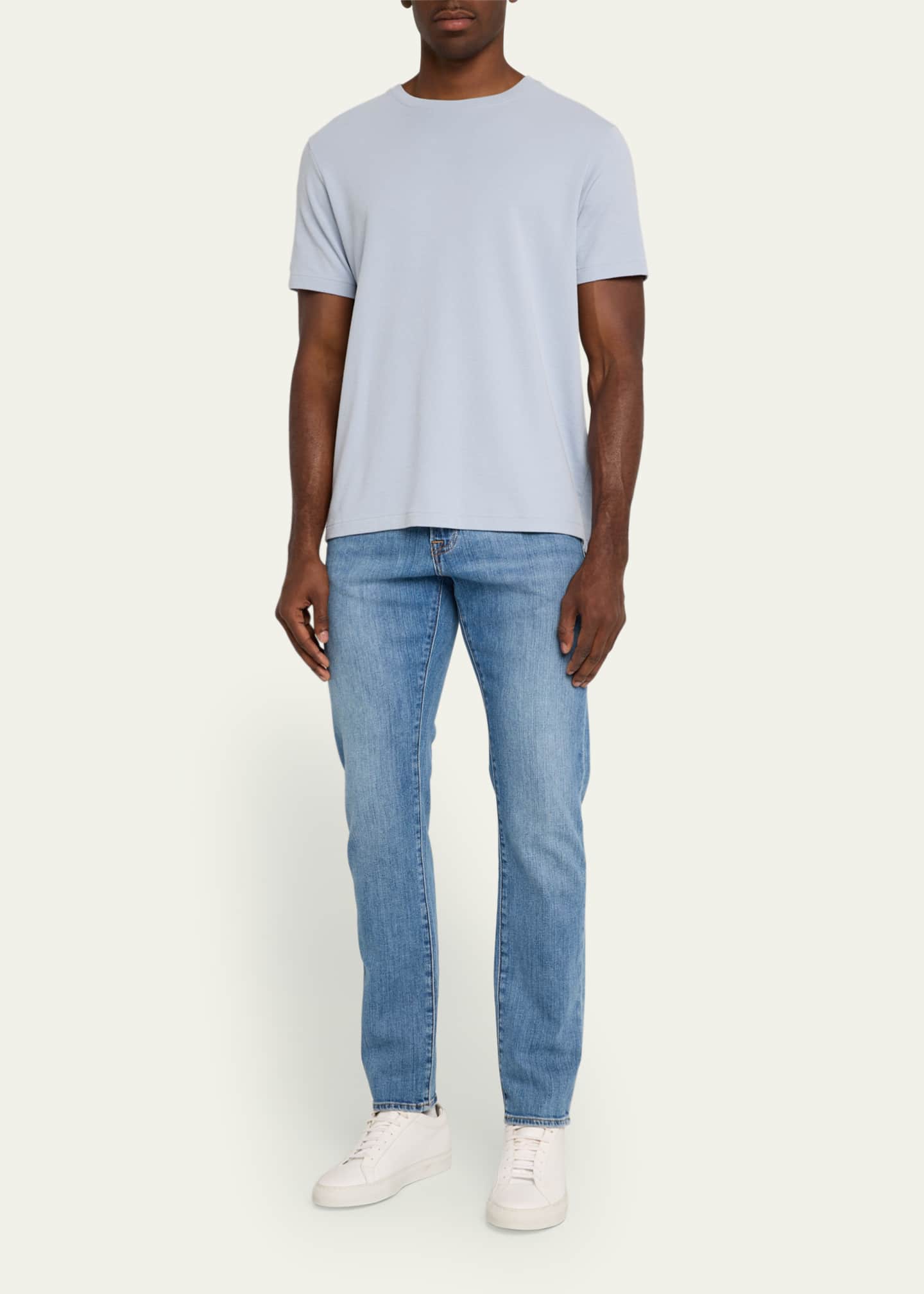 FRAME Men's Duo Fold Short Sleeve Tee Image 2 of 5