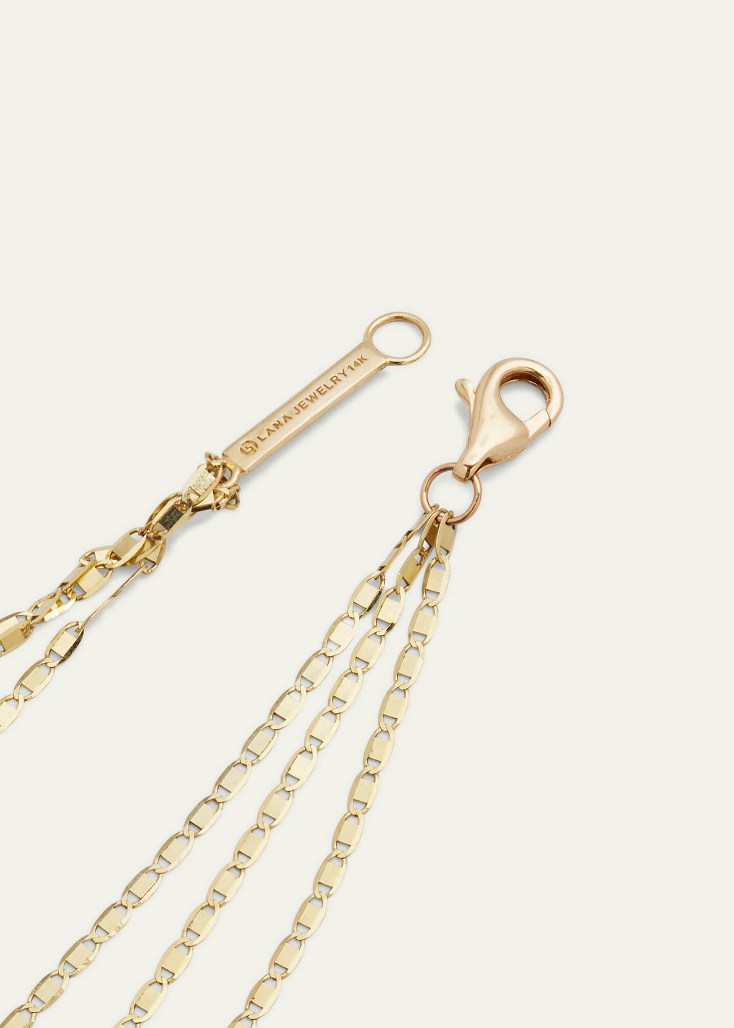 Lana 14k Malibu 3-Strand Bracelet Image 4 of 4