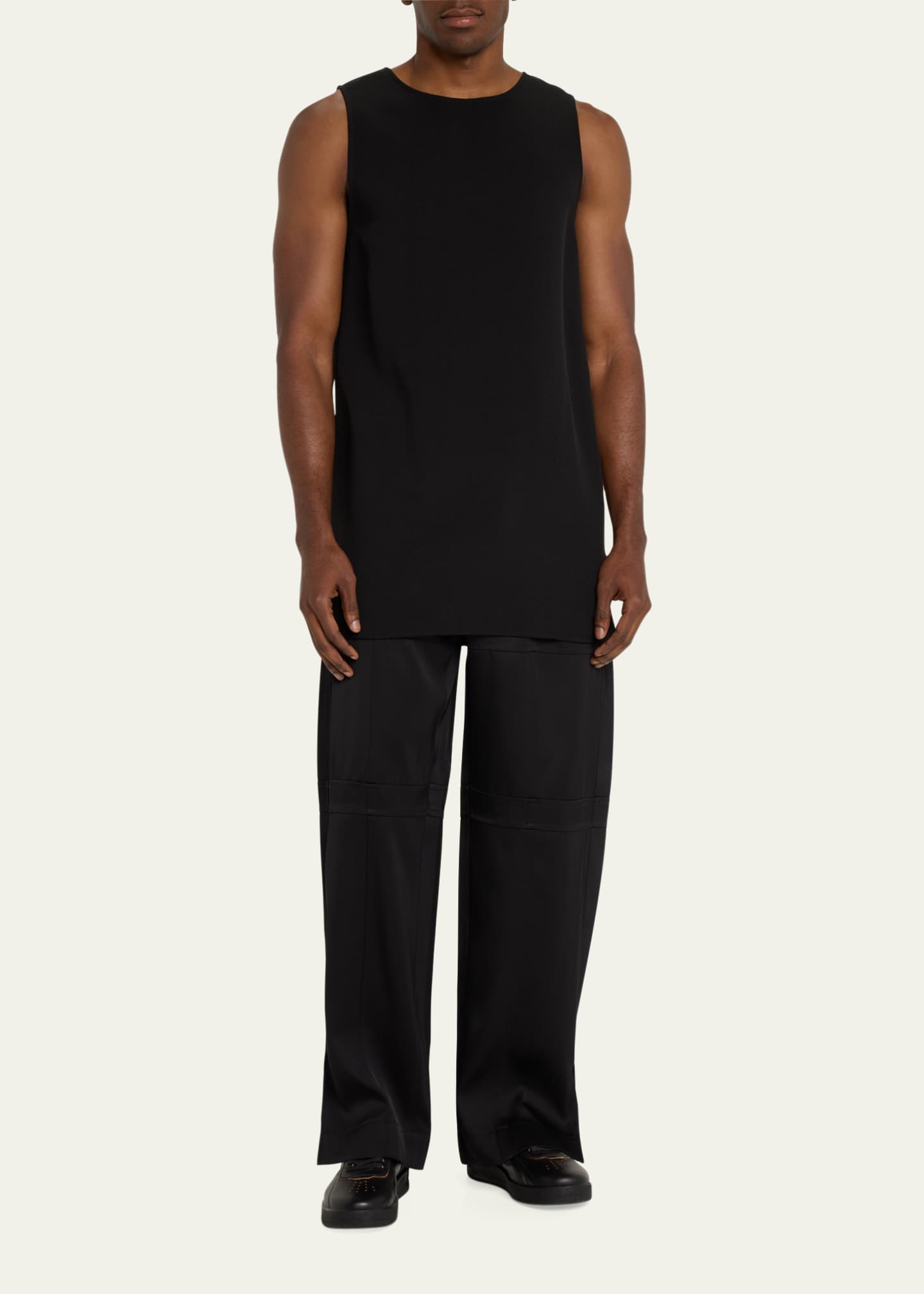 Jil Sander Men's Knit Tank Top Bergdorf Goodman