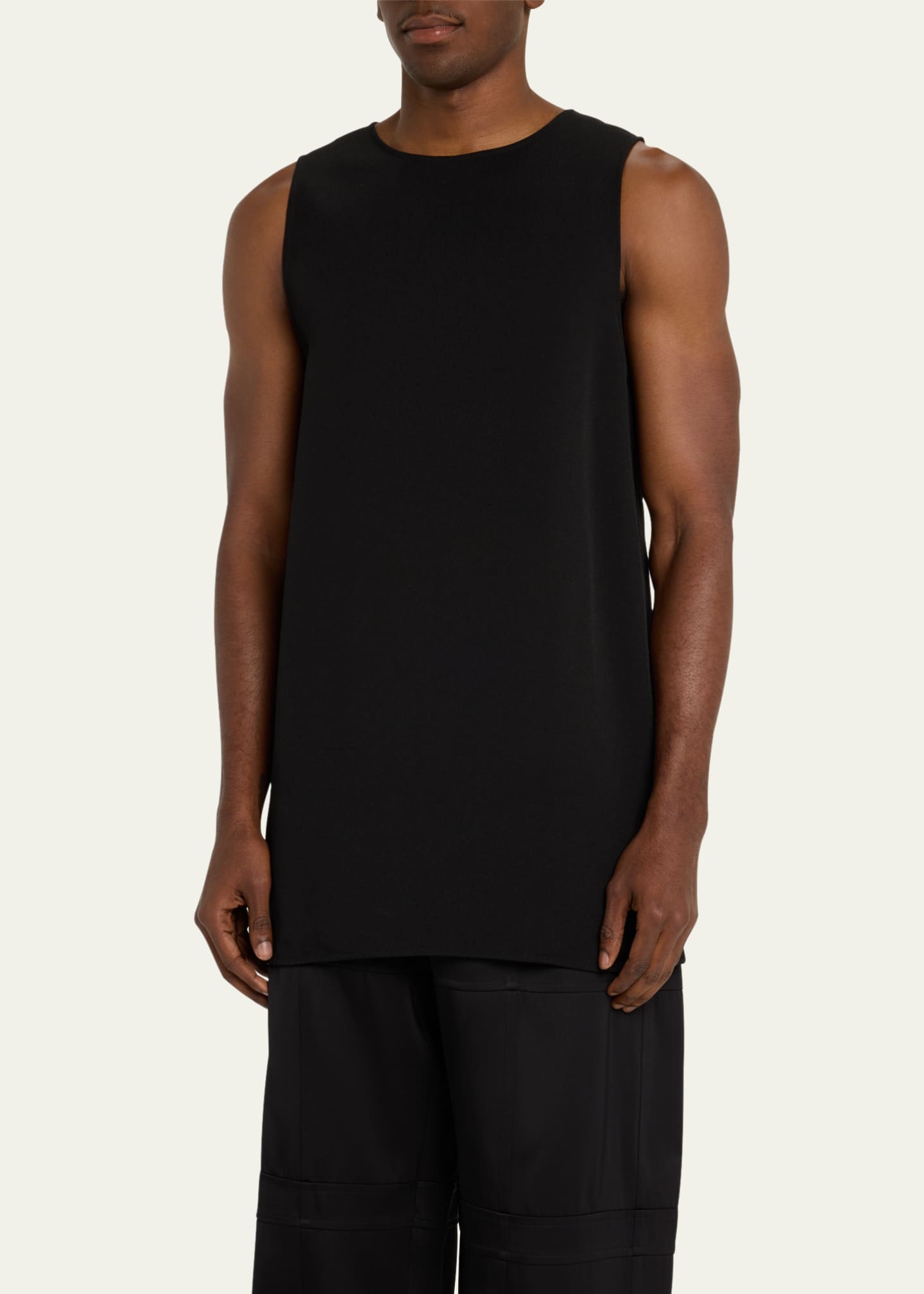Jil Sander Men's Knit Tank Top Bergdorf Goodman