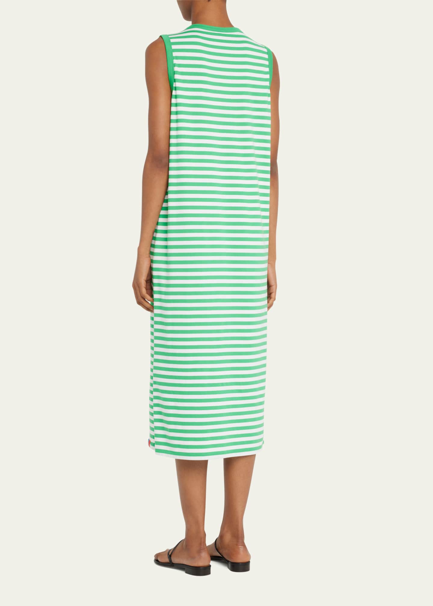 Kule The Tank Sleeveless Cotton Stripe Maxi Dress Bergdorf Goodman
