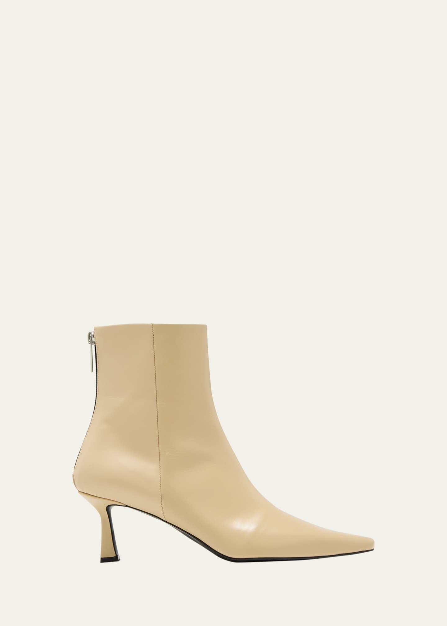 Reike Nen Leather Point-Toe Ankle Booties - Bergdorf Goodman