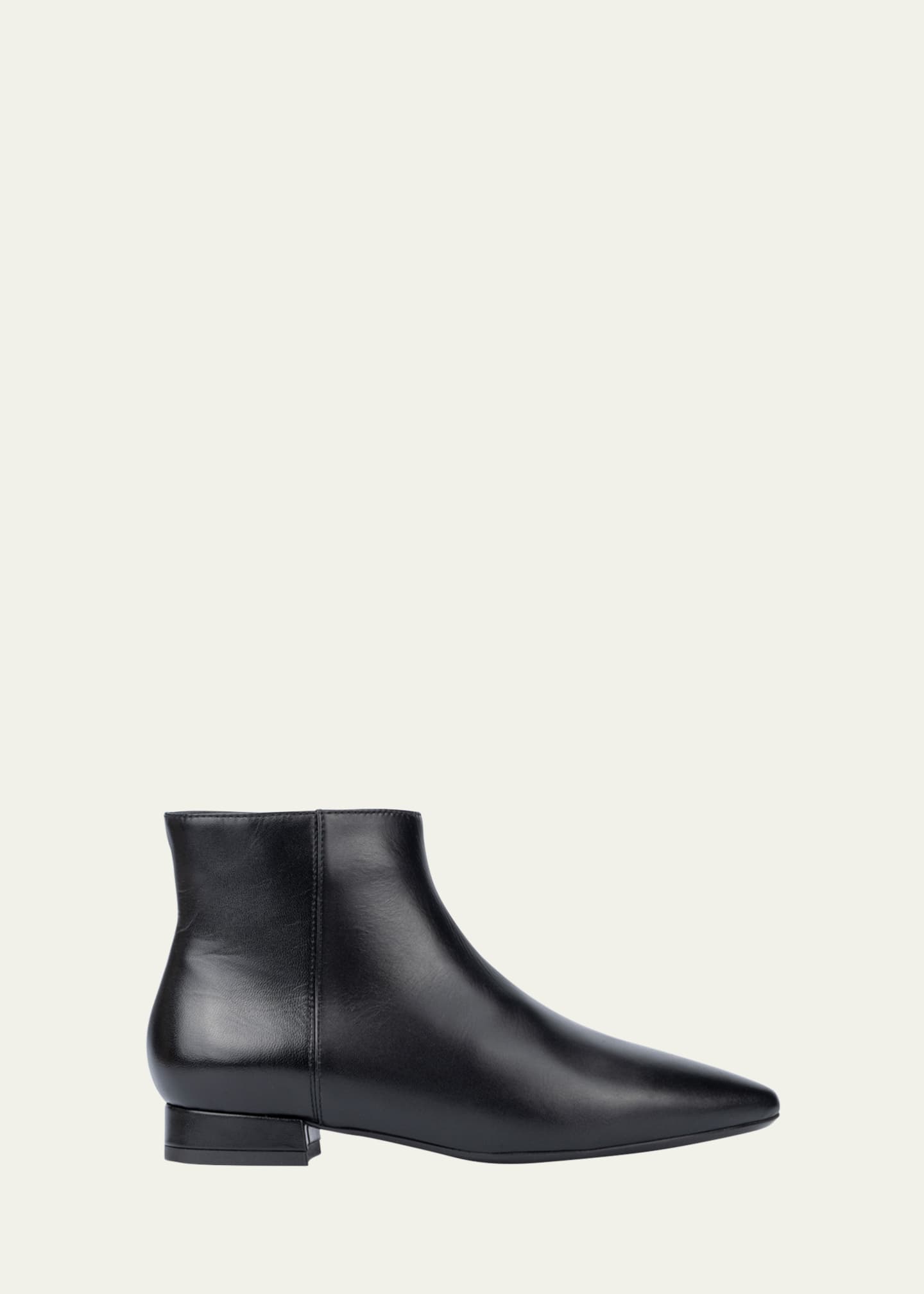 Aquatalia Prisilla Leather Ankle Booties - Bergdorf Goodman