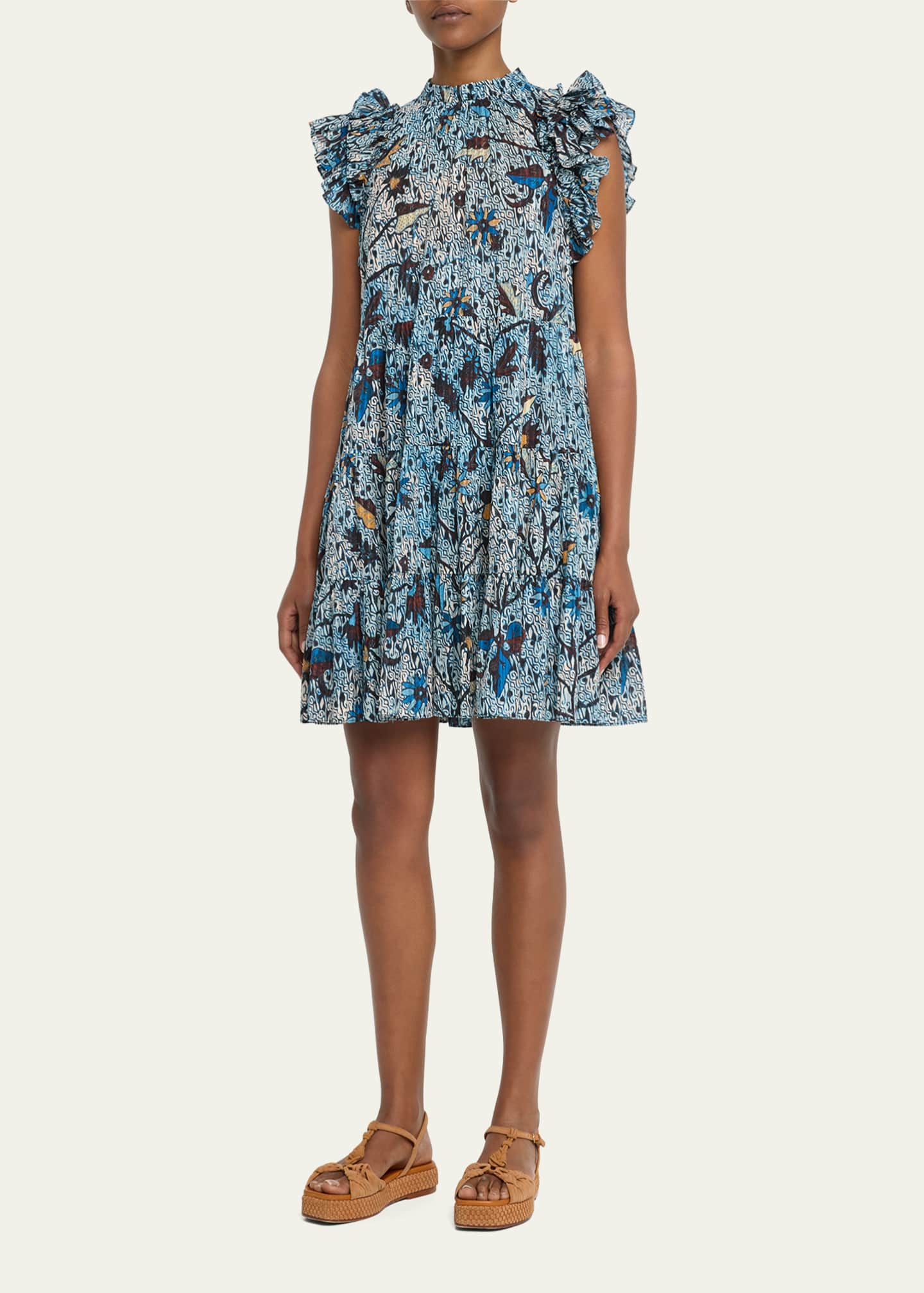 ulla-johnson-denia-ruffle-sleeve-tiered-mini-dress-bergdorf-goodman