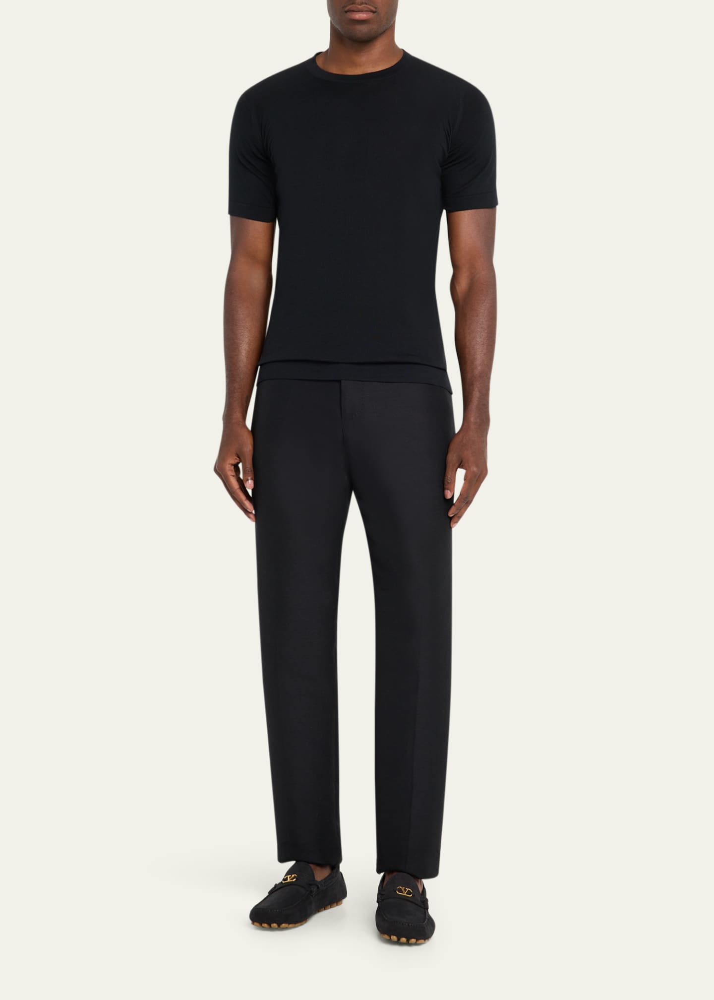 John Smedley Men's Lorca Sea Island Cotton T-Shirt Image 2 of 5