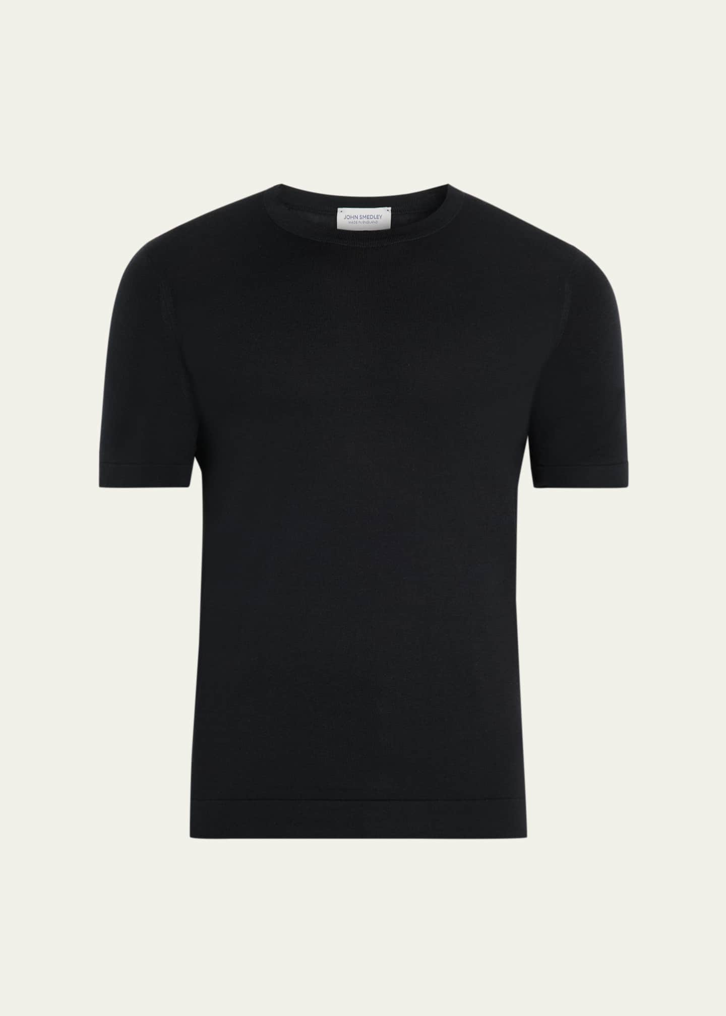 John Smedley Men's Lorca Sea Island Cotton T-Shirt Image 1 of 5