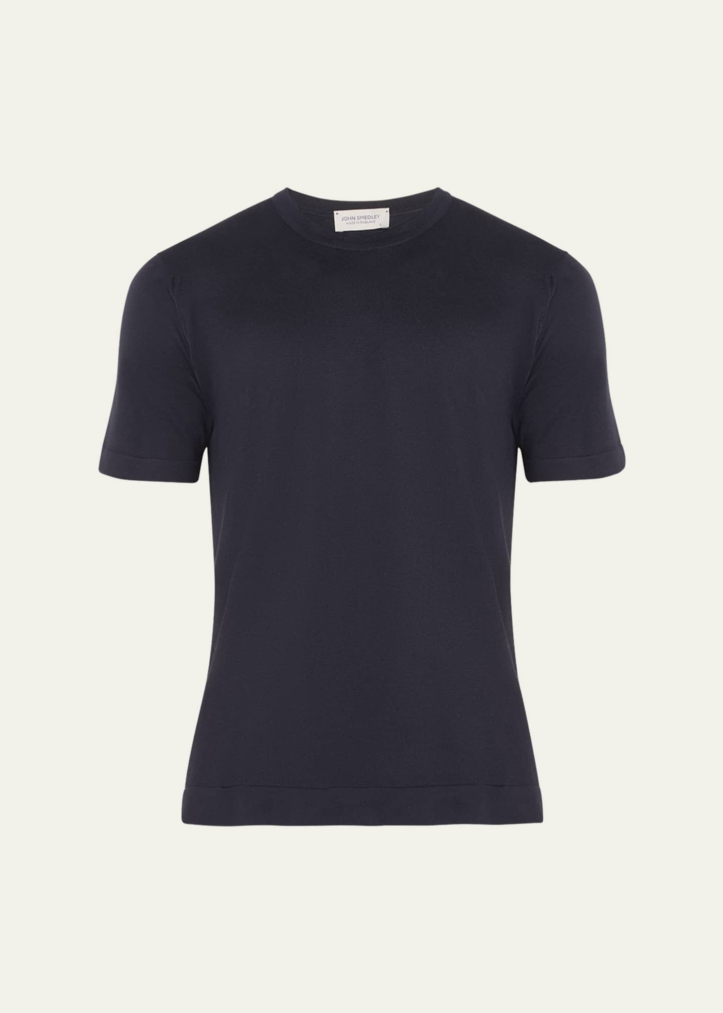 John Smedley Men's Lorca Sea Island Cotton T-Shirt Image 1 of 5