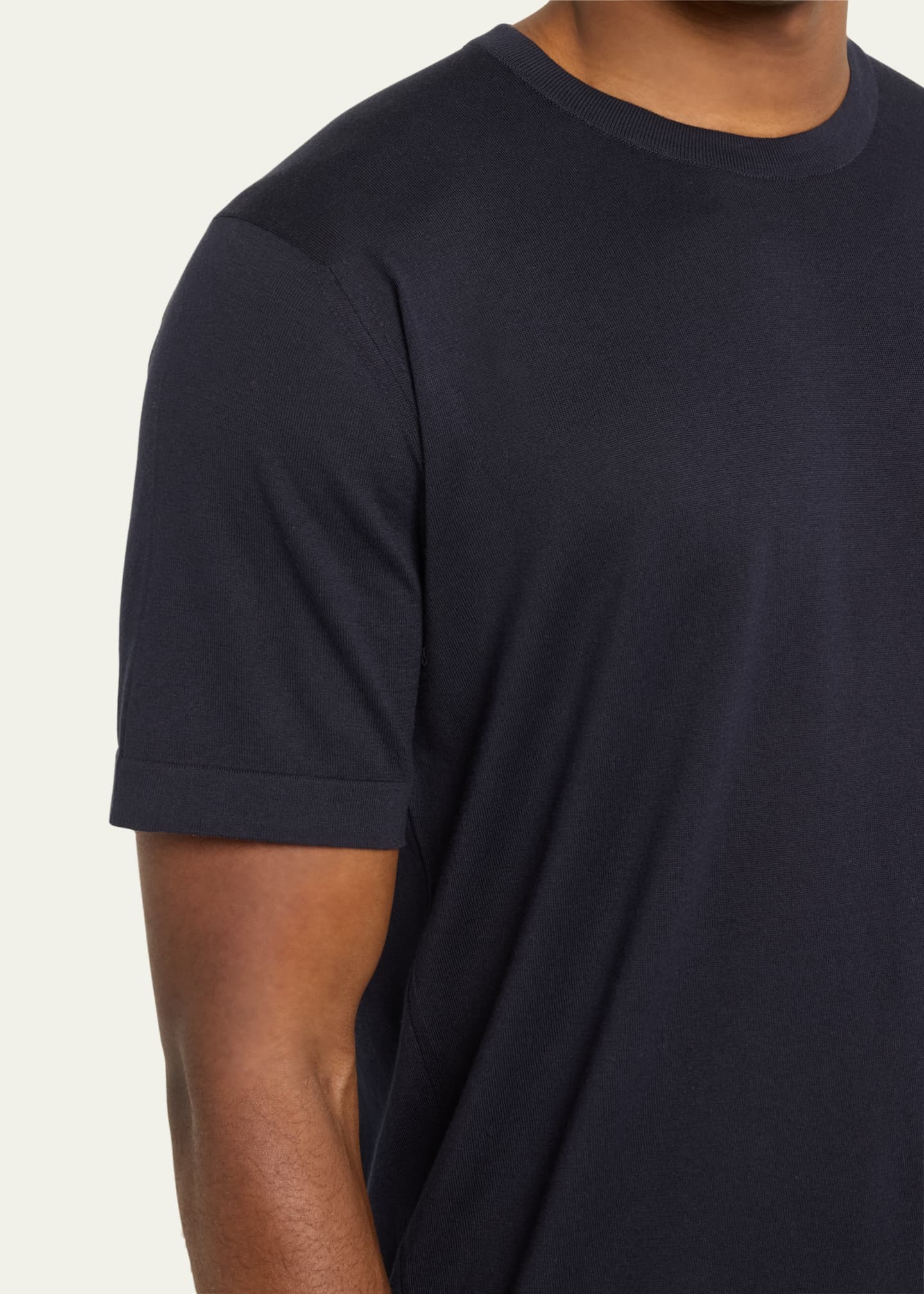 John Smedley Men's Lorca Sea Island Cotton T-Shirt Image 5 of 5