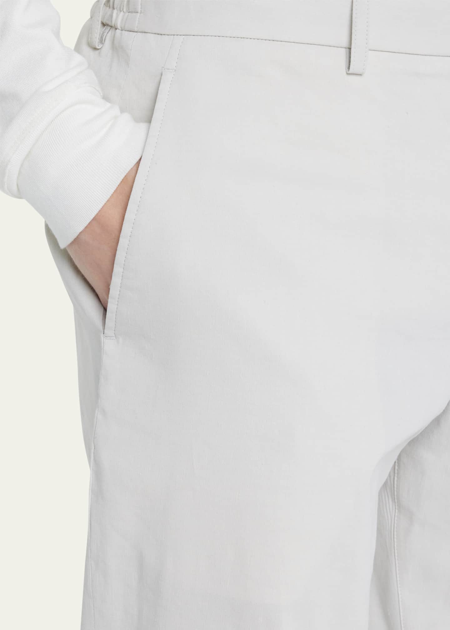 Theory Men's Curtis LinenBlend Pants Bergdorf Goodman