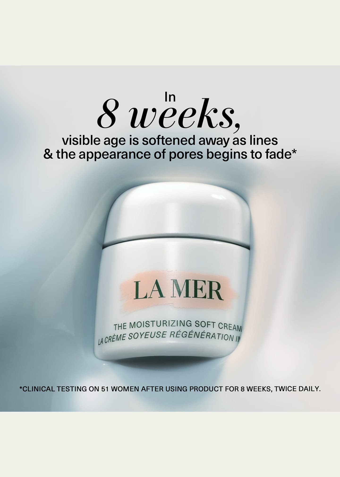 La Mer The Moisturizing Soft Cream, 1.0 oz. Image 4 of 5