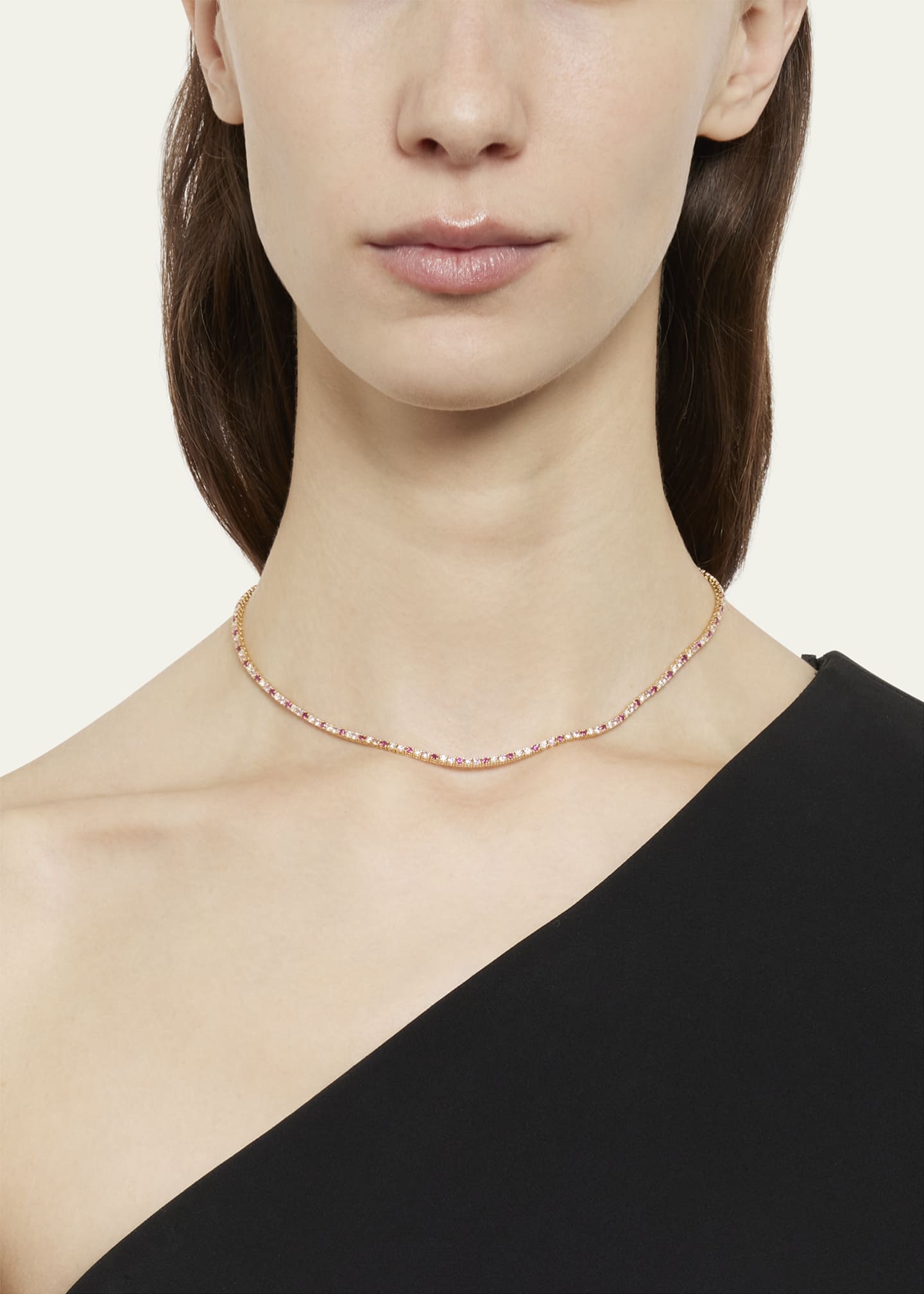 Jennifer meyer tennis necklace