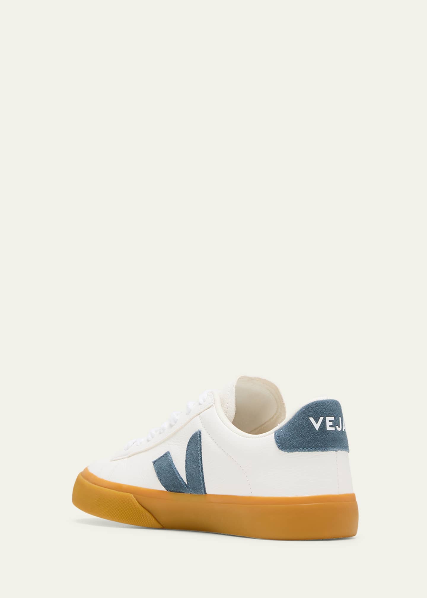 VEJA Campo Gum Sole Leather Low-Top Sneakers - Bergdorf Goodman