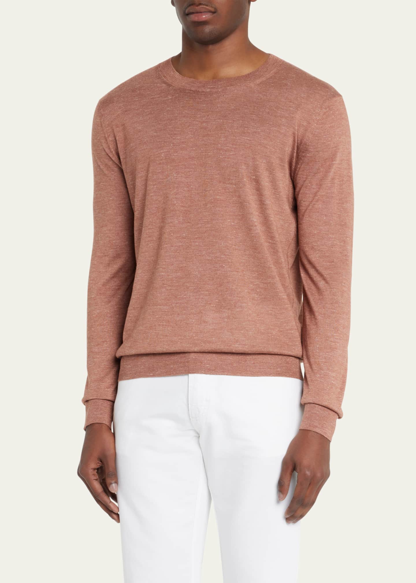 ZEGNA Men's CashmereBlend Crewneck Sweater Bergdorf Goodman