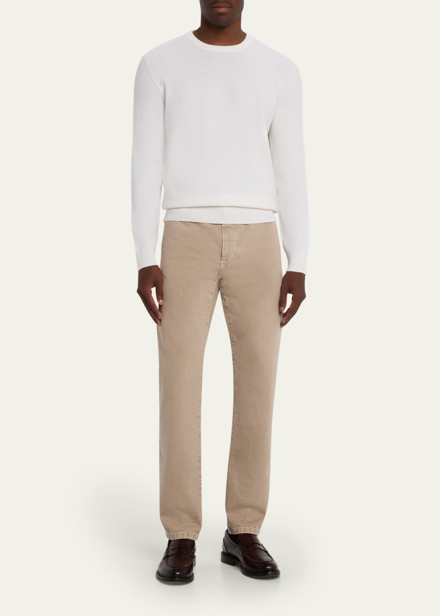 Men's Oasi Cashmere Crewneck Sweater