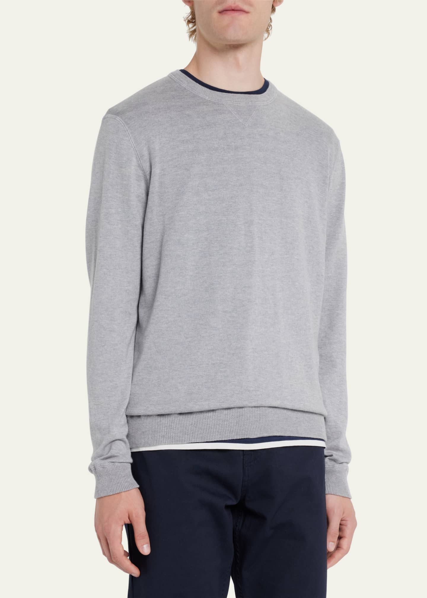 Cashmere store sweatshirt men's