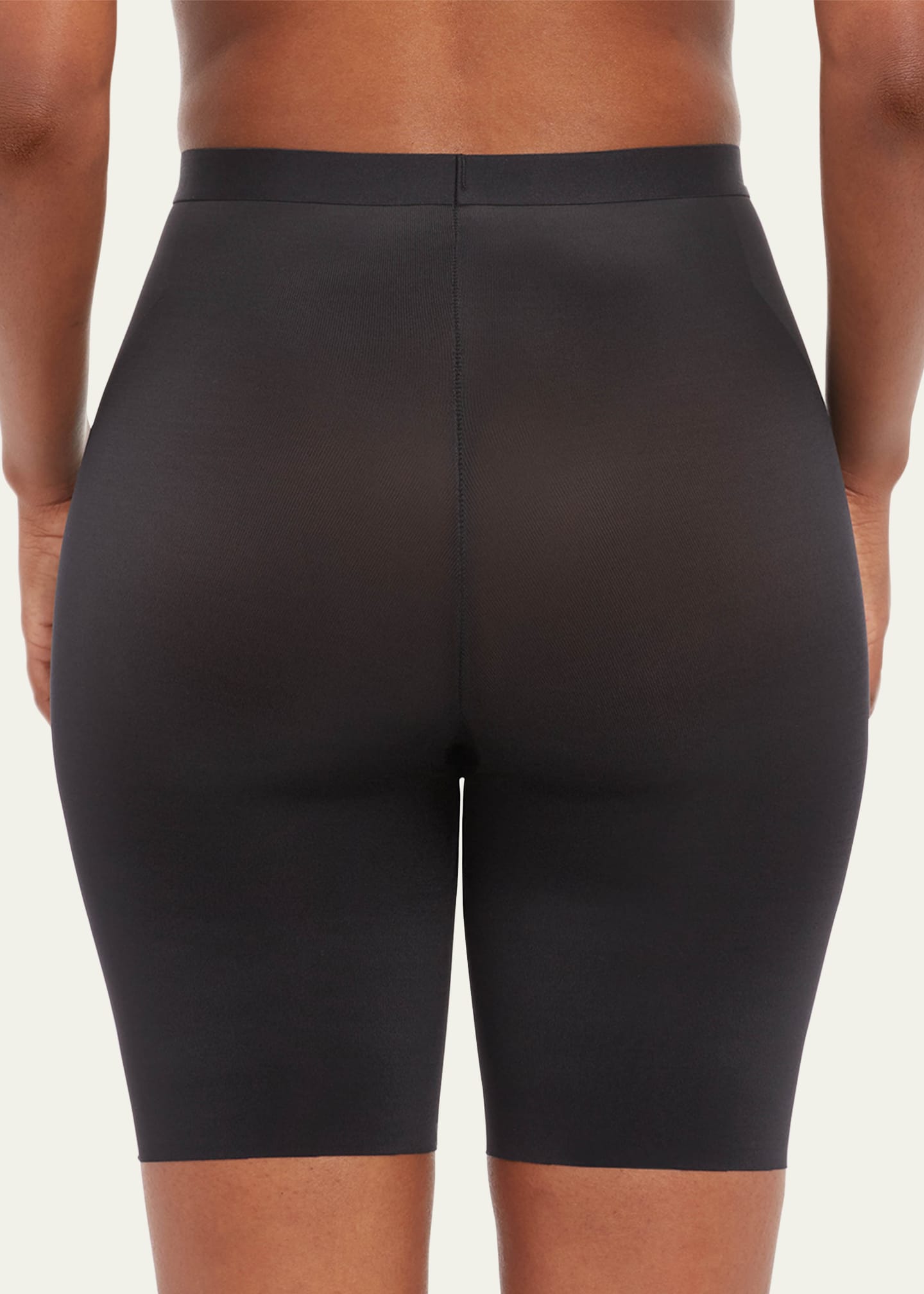 Spanx High-Rise Mid-Thigh Shaping Shorts - Bergdorf Goodman