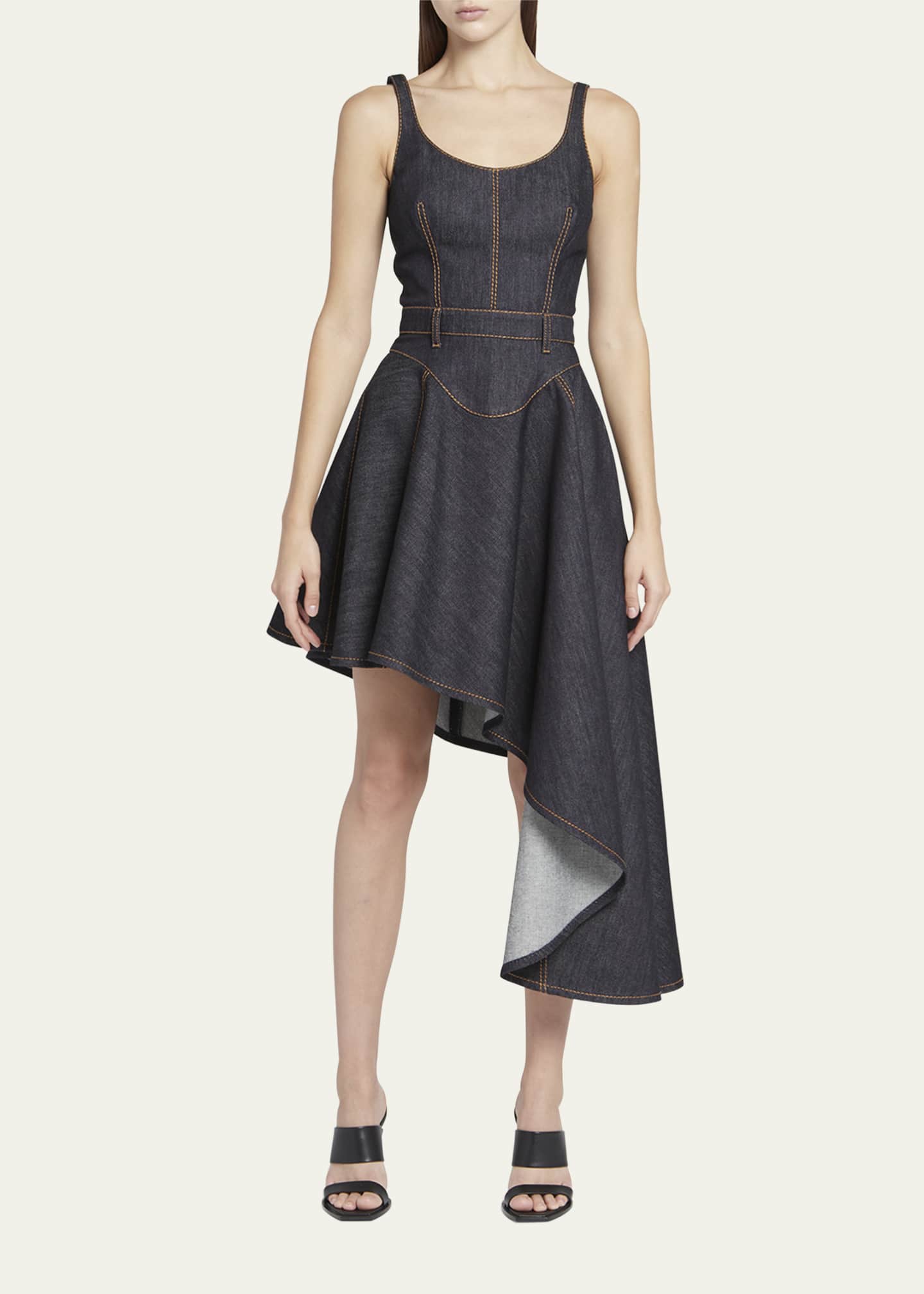 Jean tank dress best sale