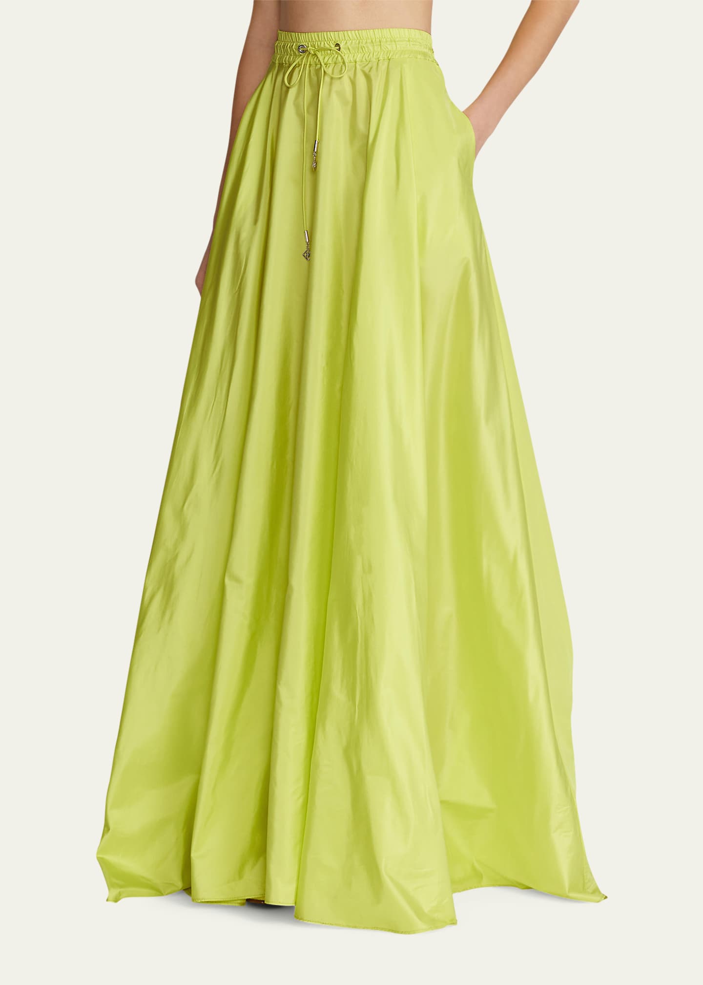 Ralph Lauren Collection Emilien Silk Taffeta Skirt Bergdorf Goodman