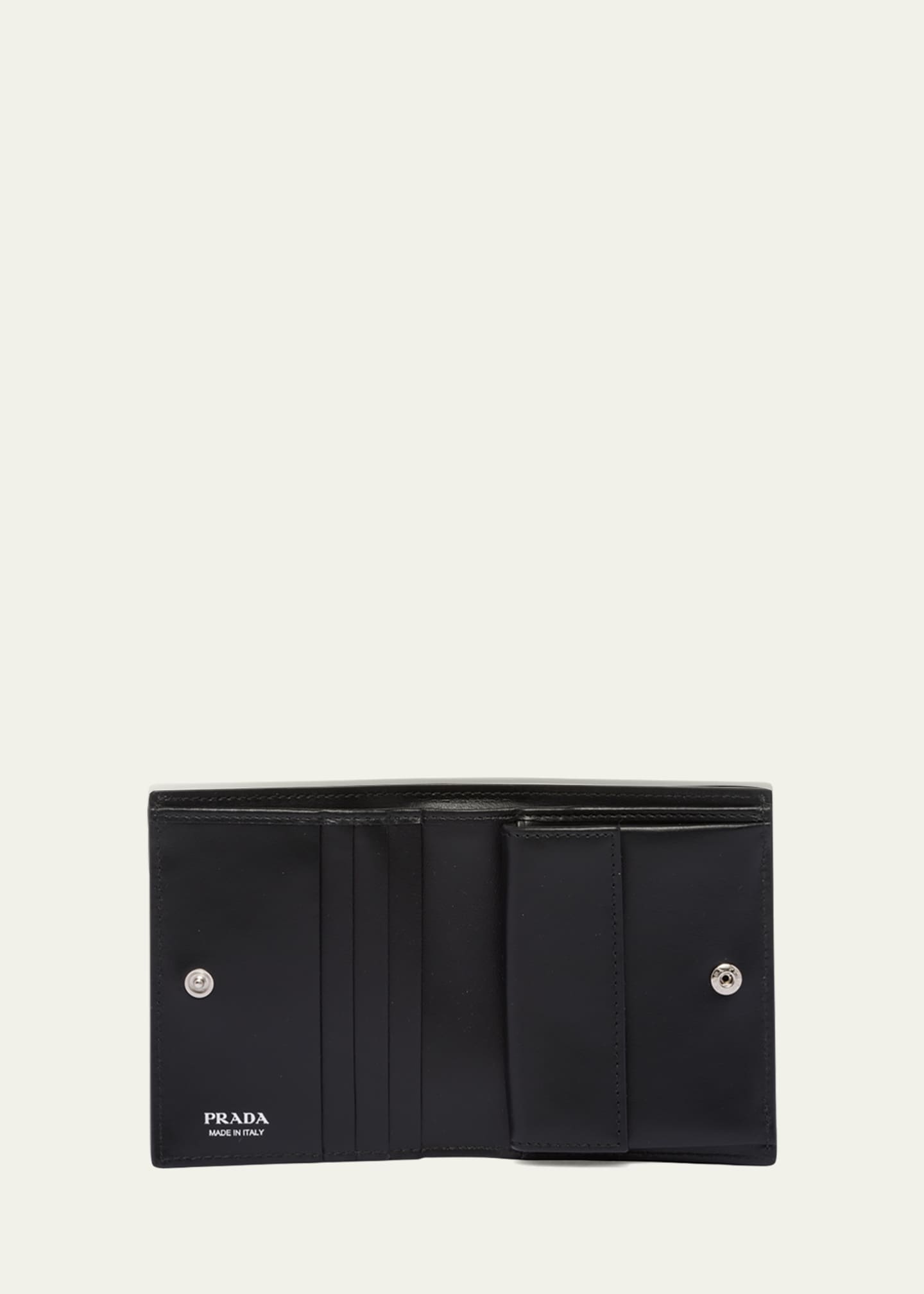 Prada bifold card holder sales