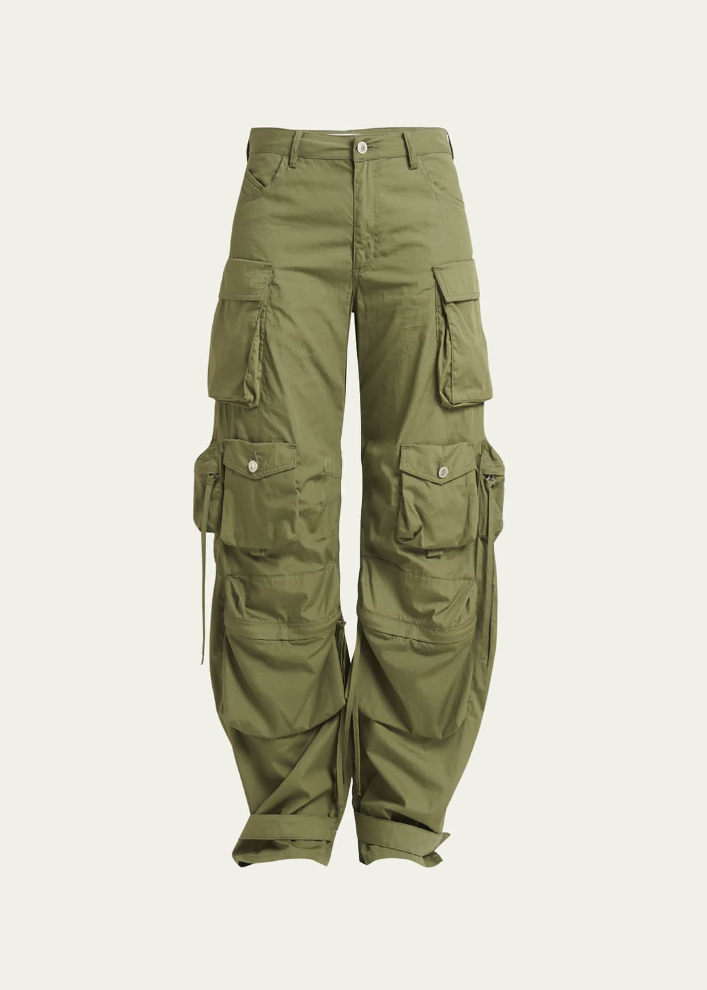The Attico Fern Long Cargo Pants - Bergdorf Goodman