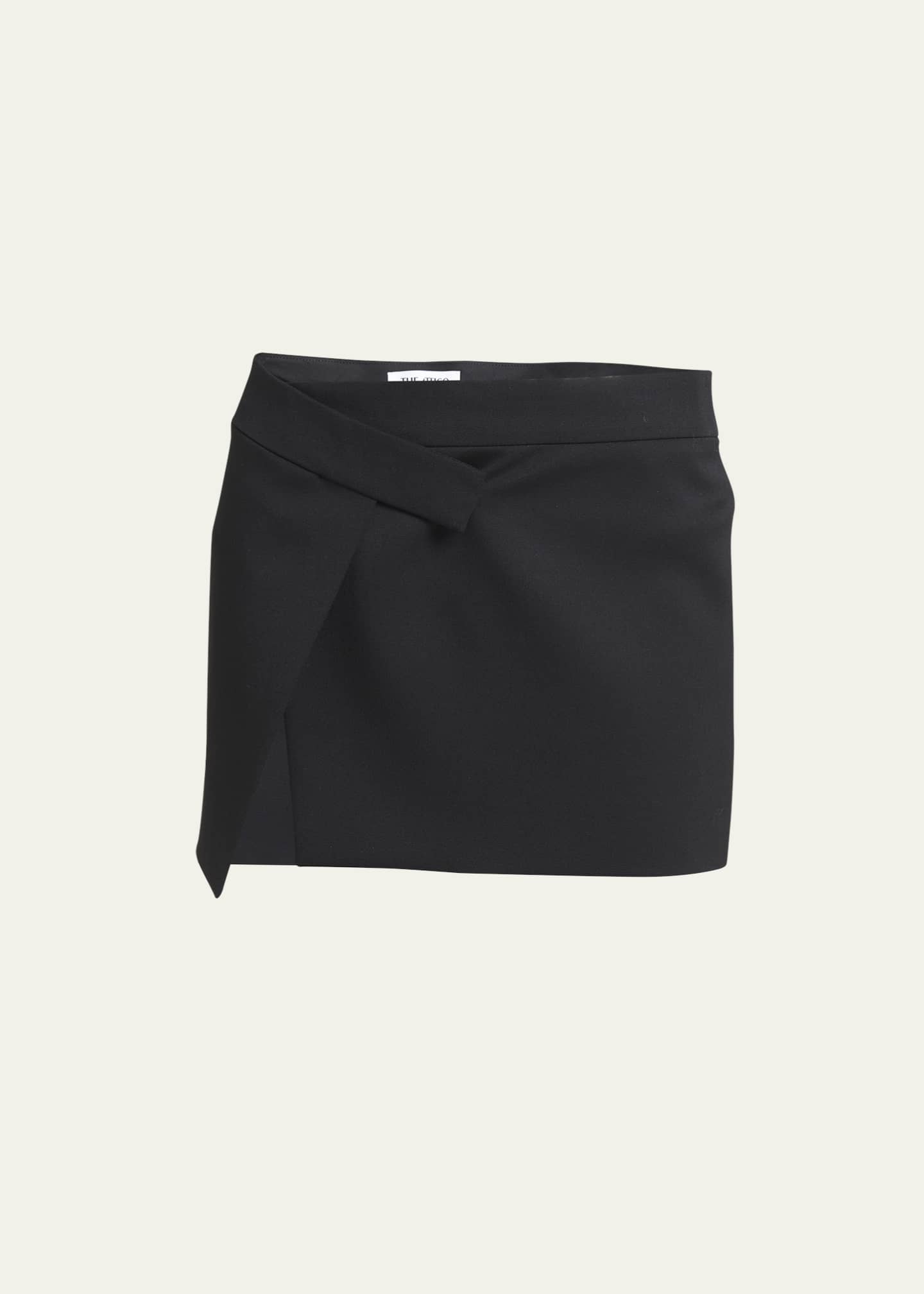 The Attico Asymmetric Mini Skirt