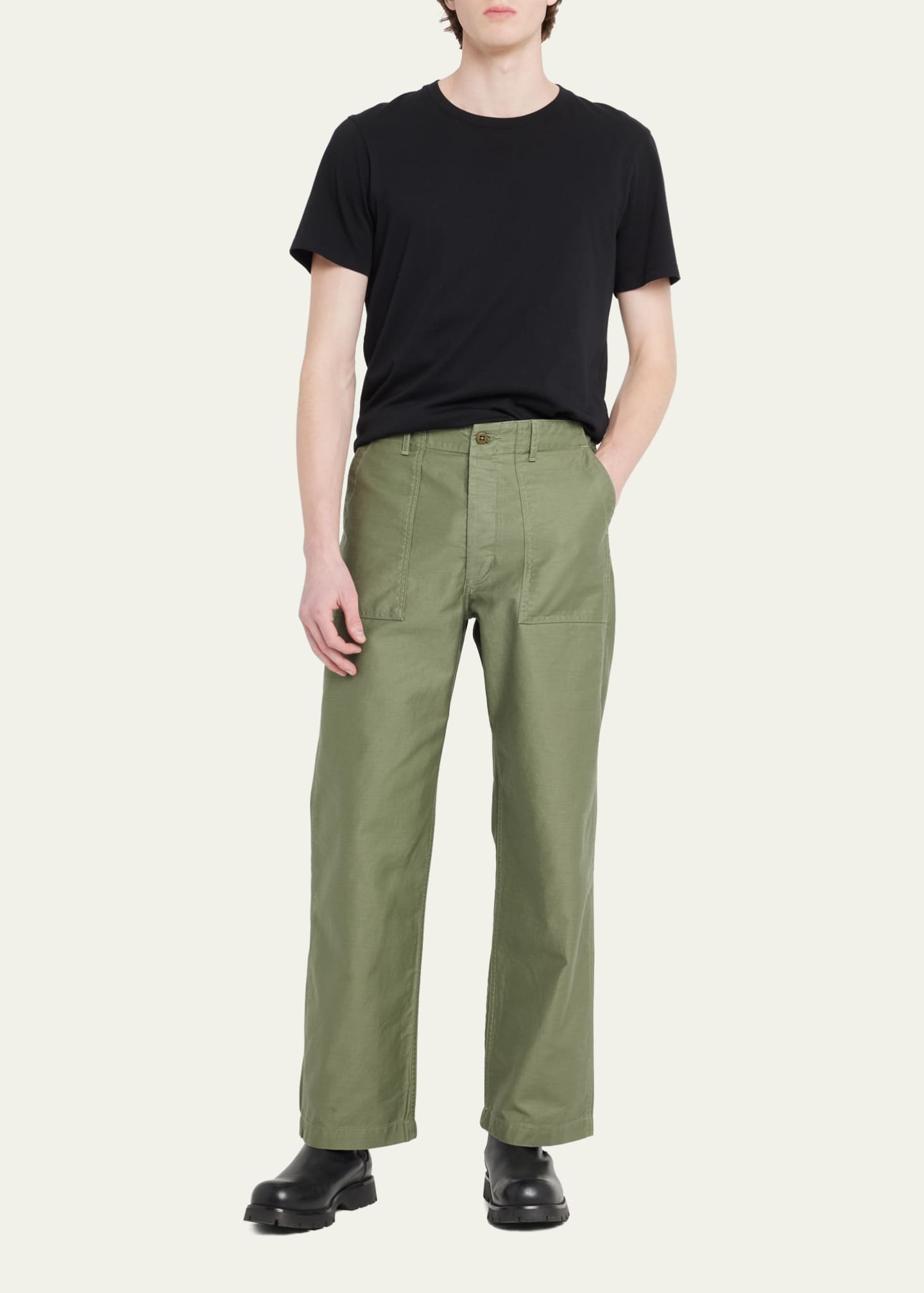 RE/DONE Men's Cotton Utility Pants Bergdorf Goodman