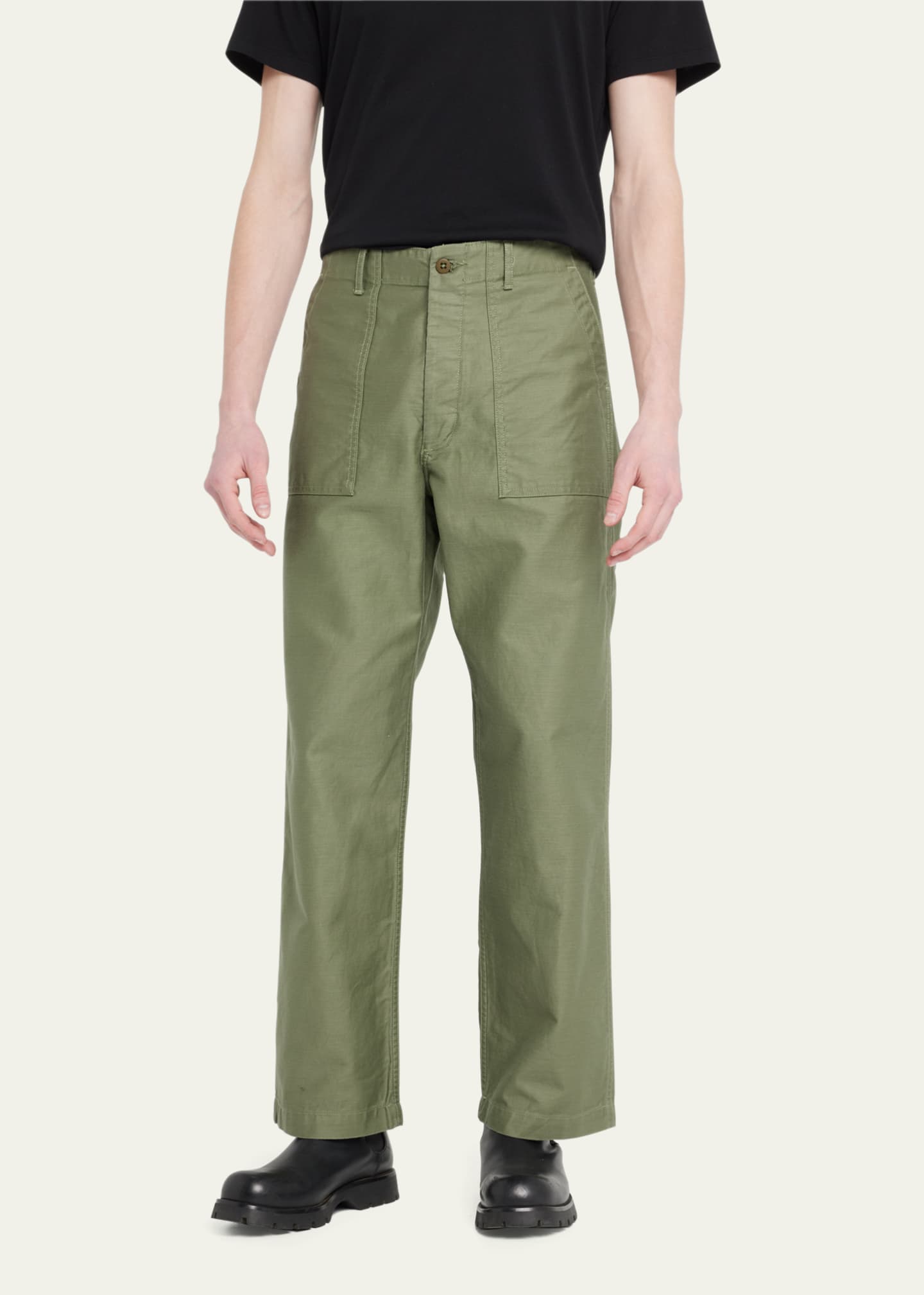 RE/DONE Men's Cotton Utility Pants Bergdorf Goodman