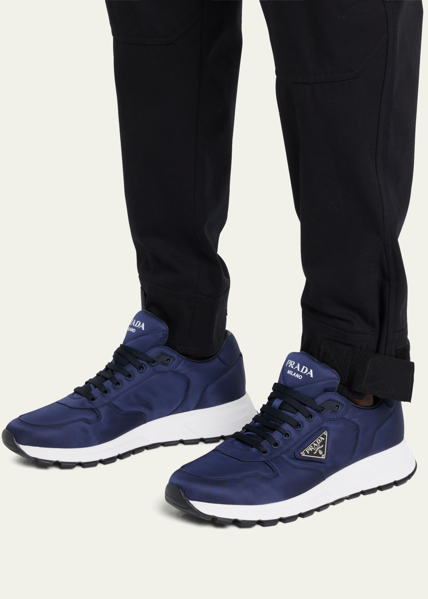 Mens low top prada sneakers outlet