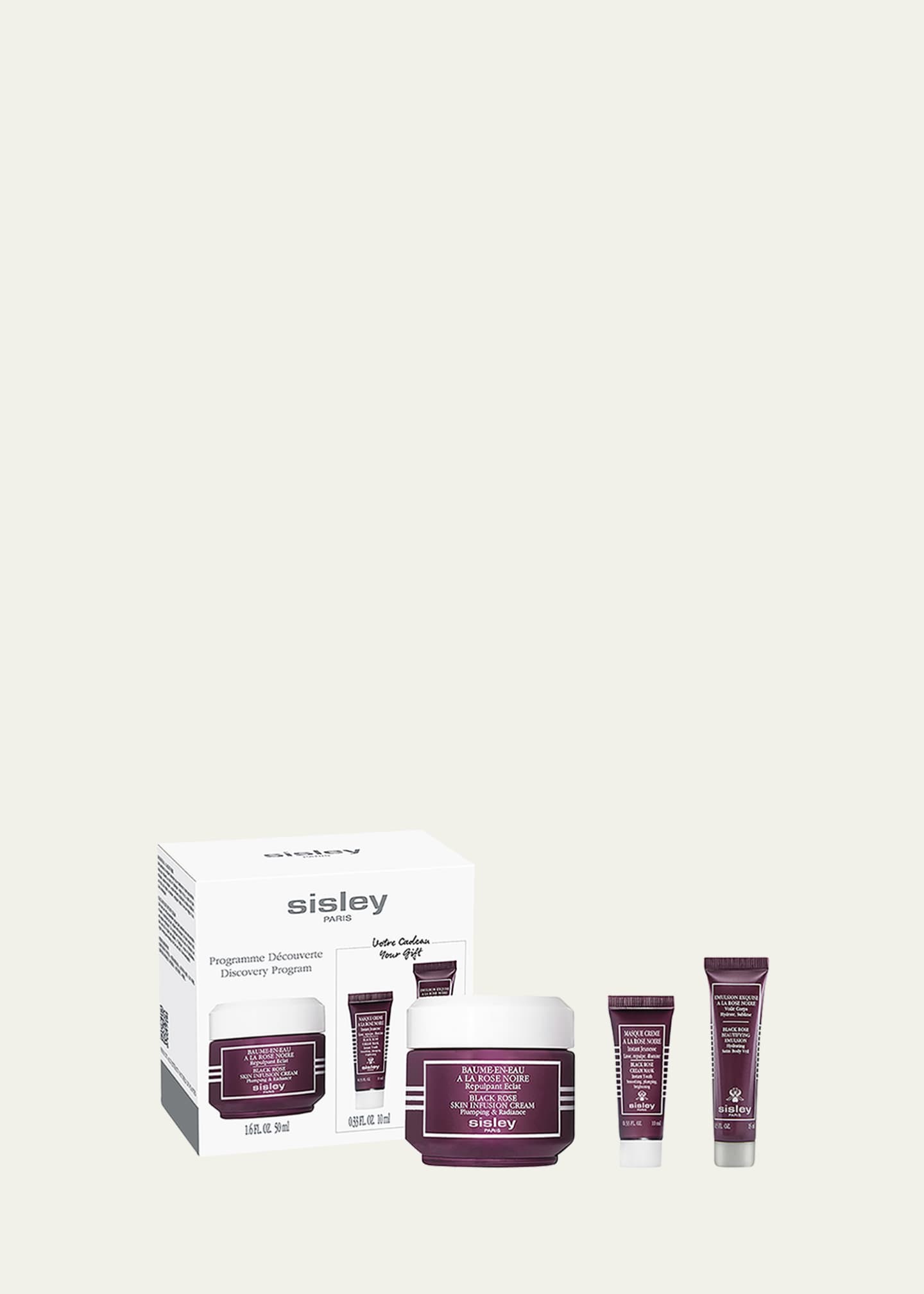 Sisley Paris Black Rose Skin Infusion Cream Discovery Set