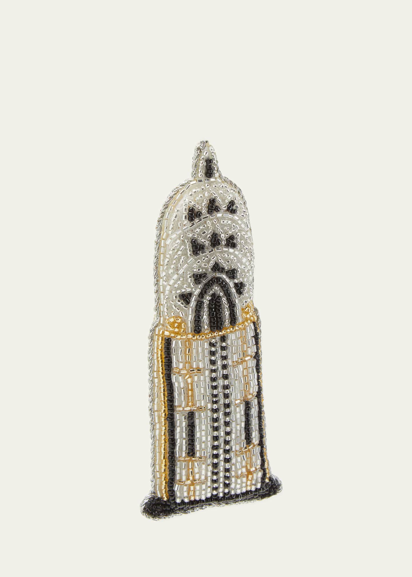 Sudha Pennathur Beaded Chrysler Building Ornament Bergdorf Goodman