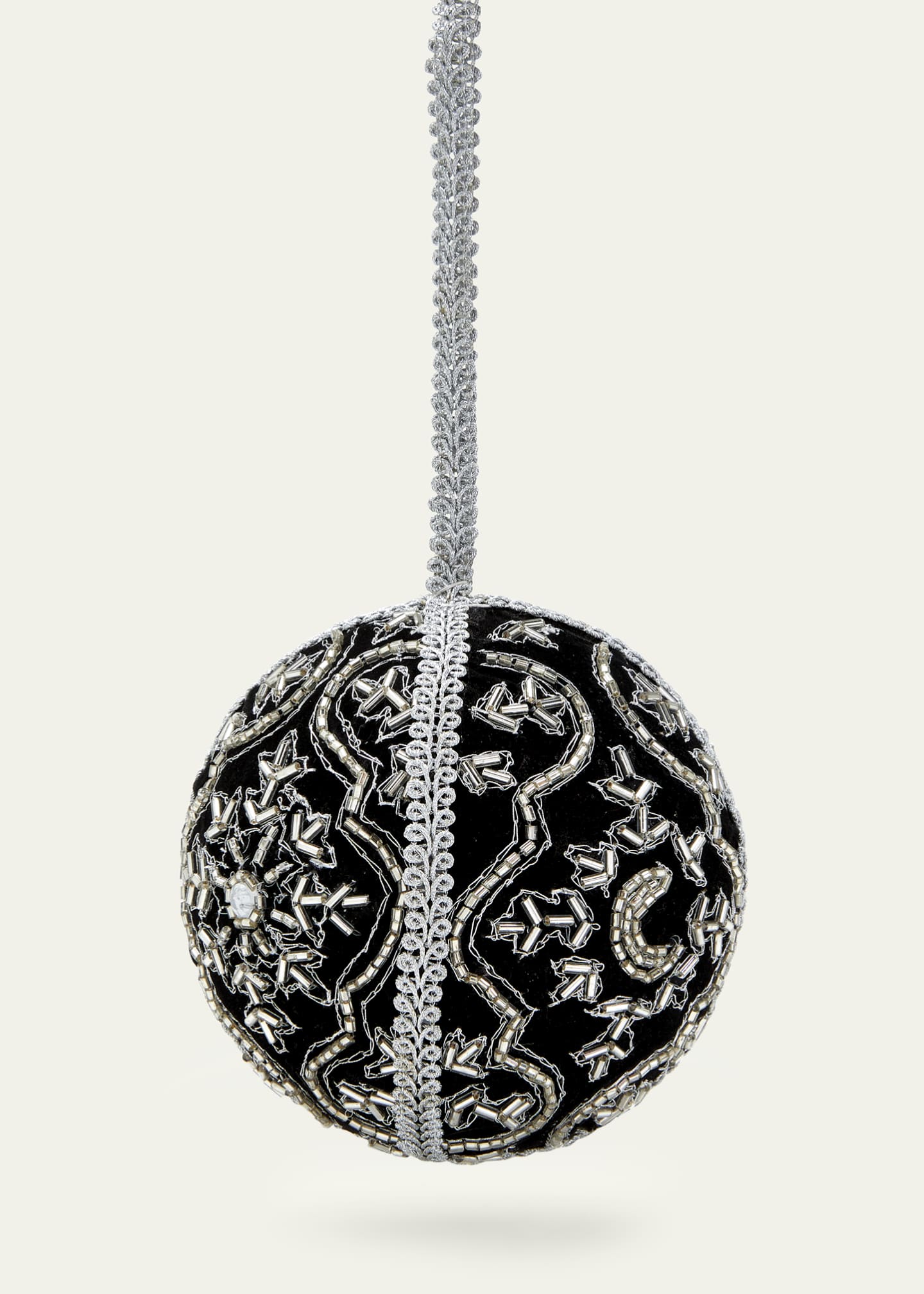 Sudha Pennathur Bergdorf Shopping Bag Beaded Ornament - Bergdorf Goodman