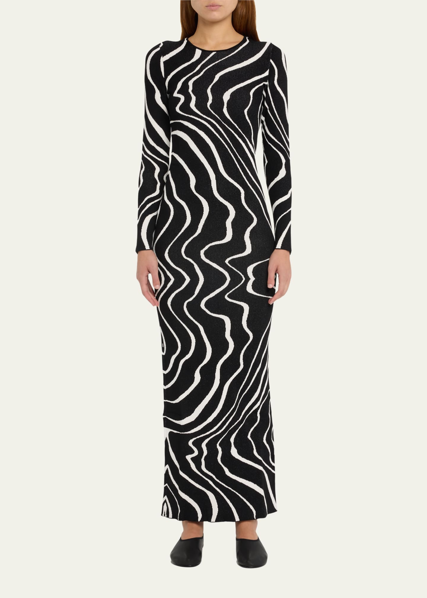 Tove Nika Long Sleeve Knit Maxi Dress Bergdorf Goodman