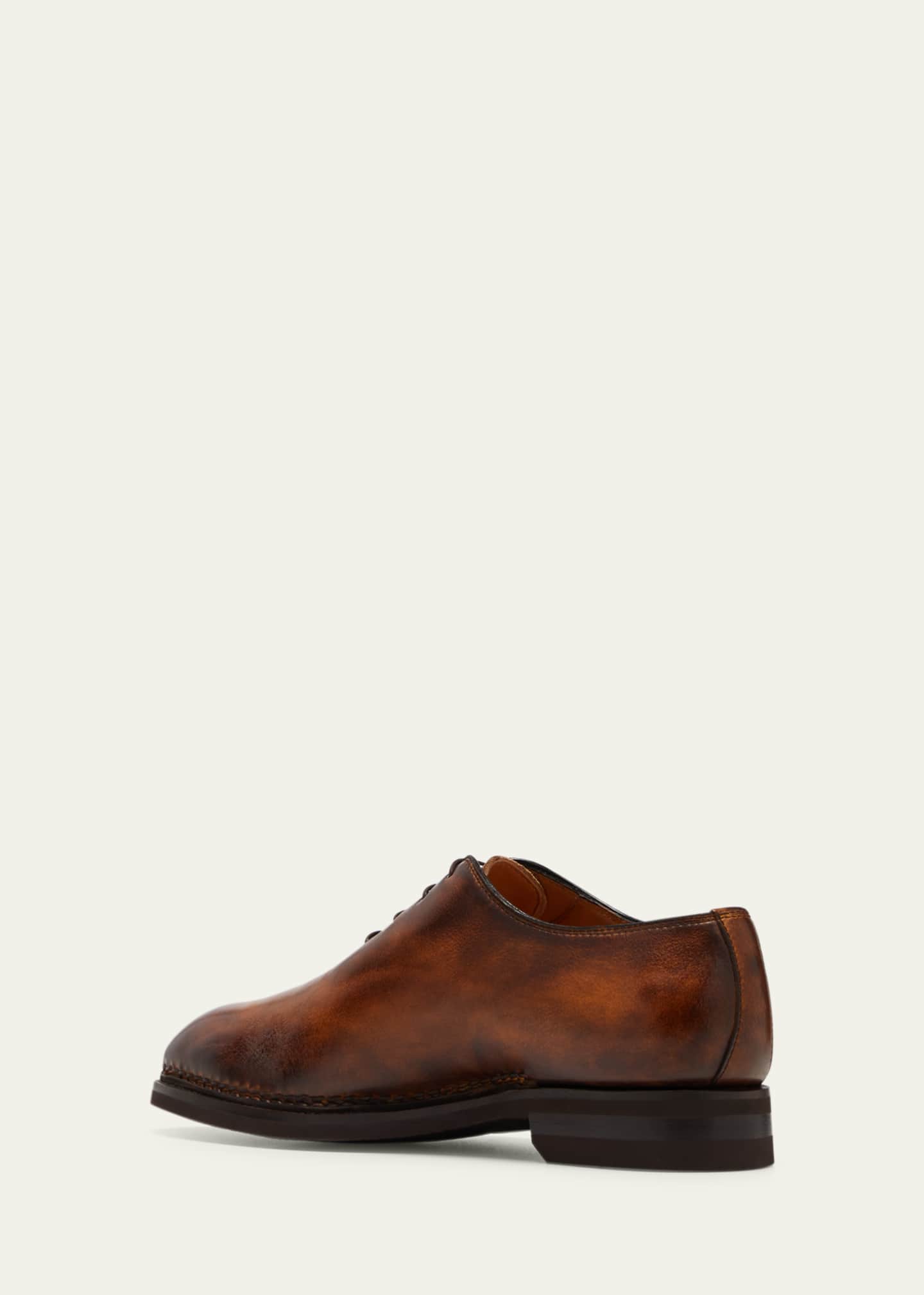 Bontoni Men's De La Ville Soft Calf Leather Oxfords Image 4 of 5