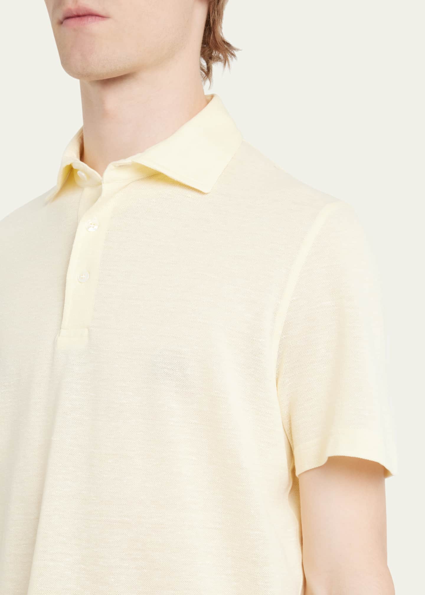 Fedeli Men's Cotton Pique Polo Shirt - Bergdorf Goodman