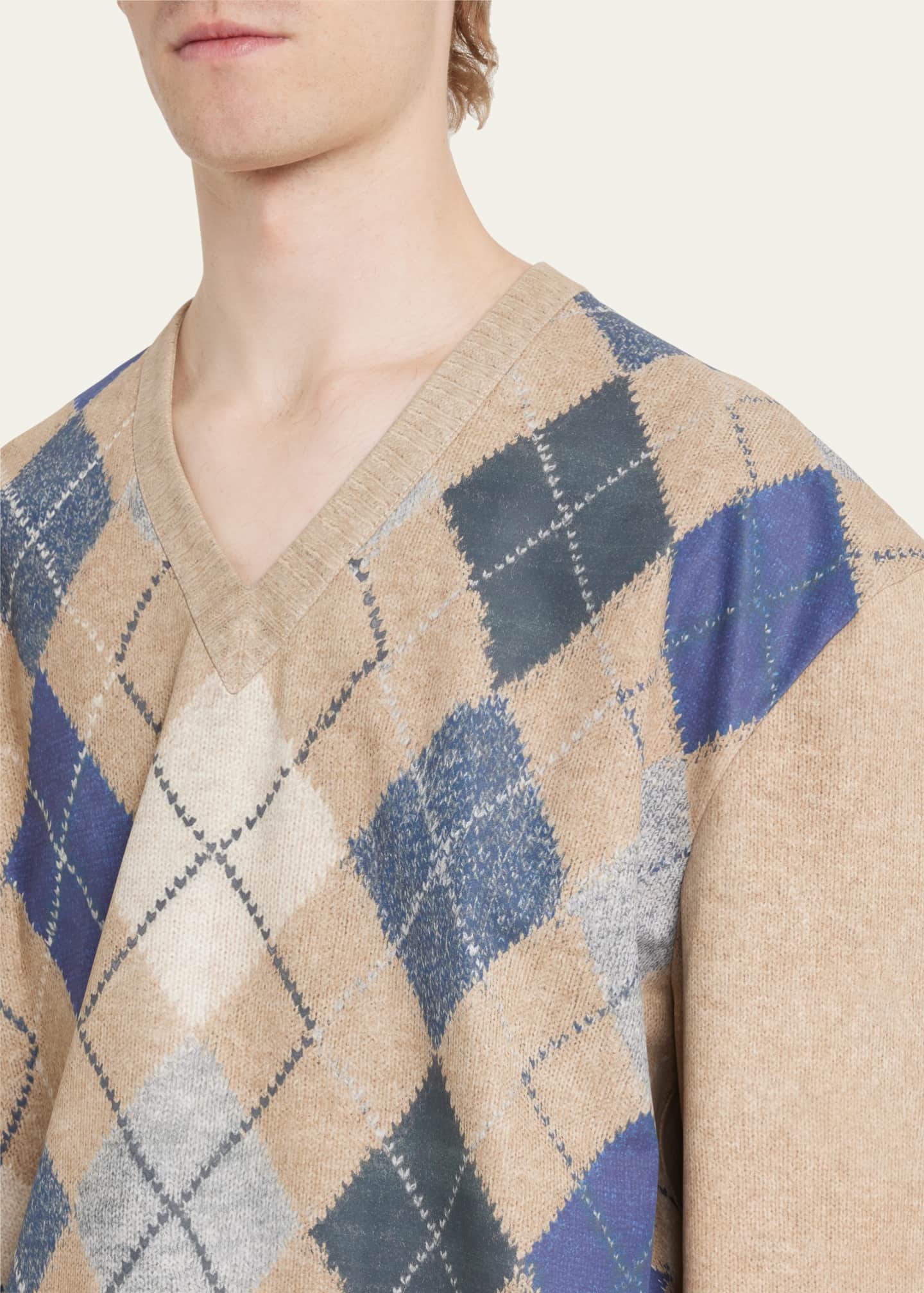 Burberry on sale argyle sweater