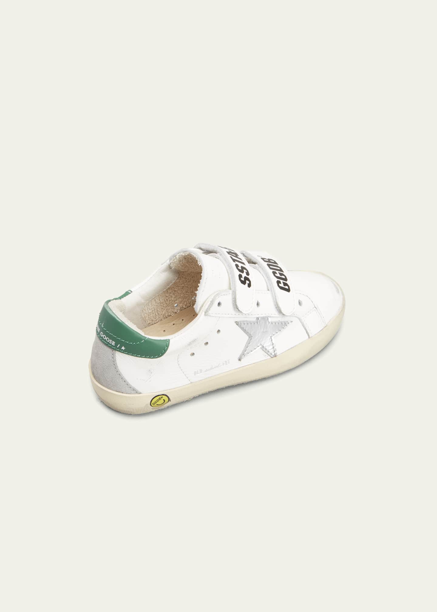 Golden Goose Girl s Old School Metallic Star Low Top Sneakers Kids