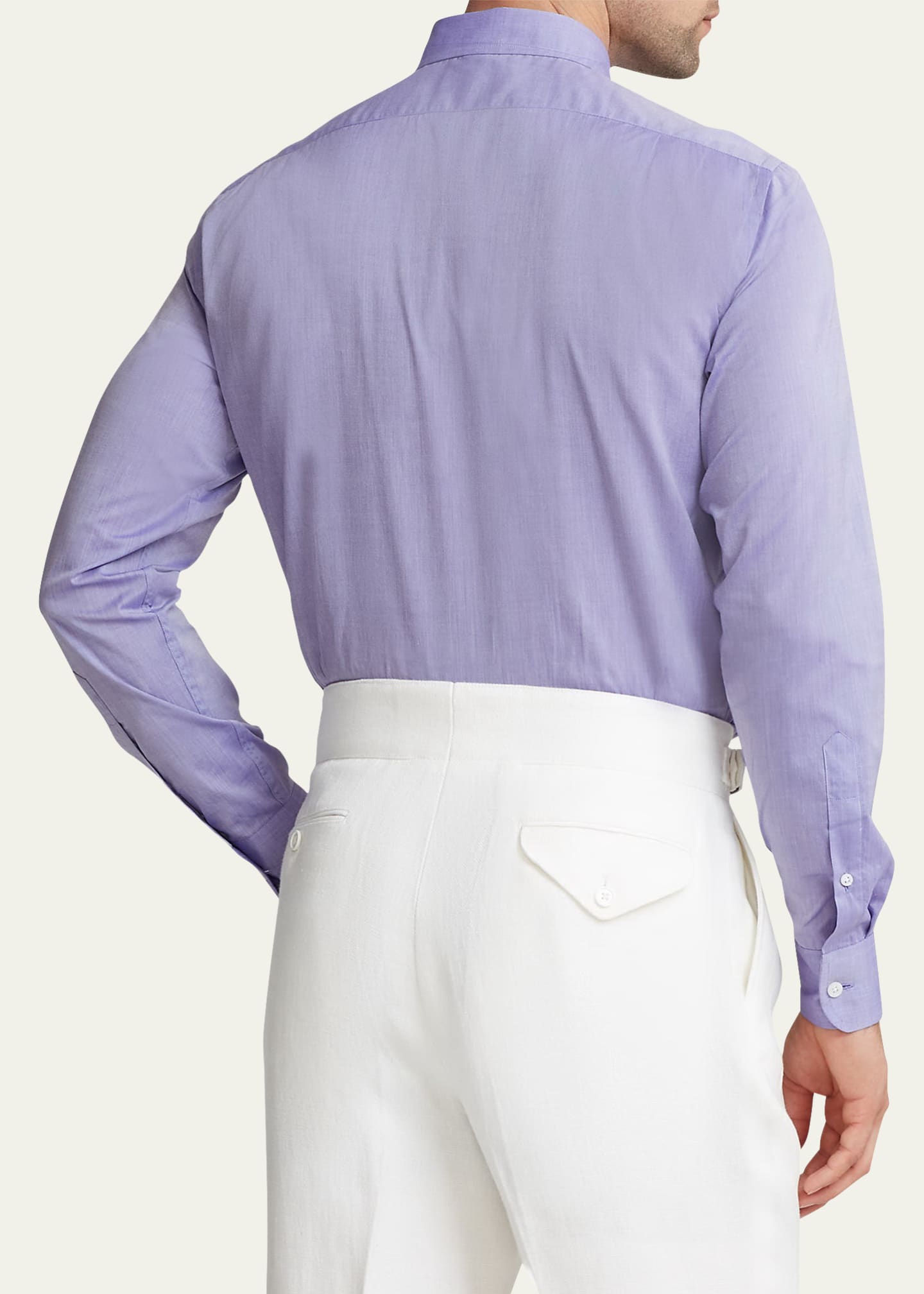 Ralph Lauren Purple Label Men's Harrison End-on-End Sport Shirt - Bergdorf  Goodman