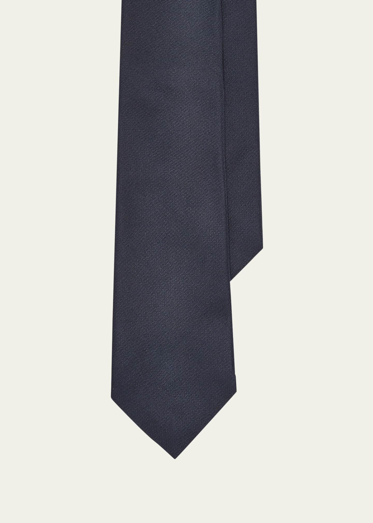 Ralph Lauren Purple Label Men's Tonal Textured Silk Tie ...