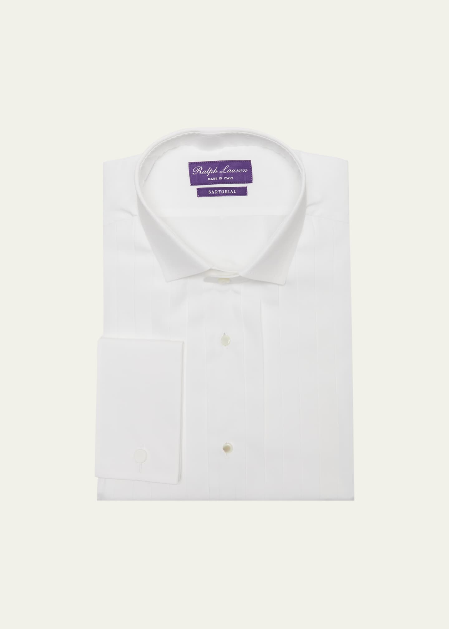 Ralph Lauren Purple Label Men s Dexter Pleated Bib Tuxedo Shirt