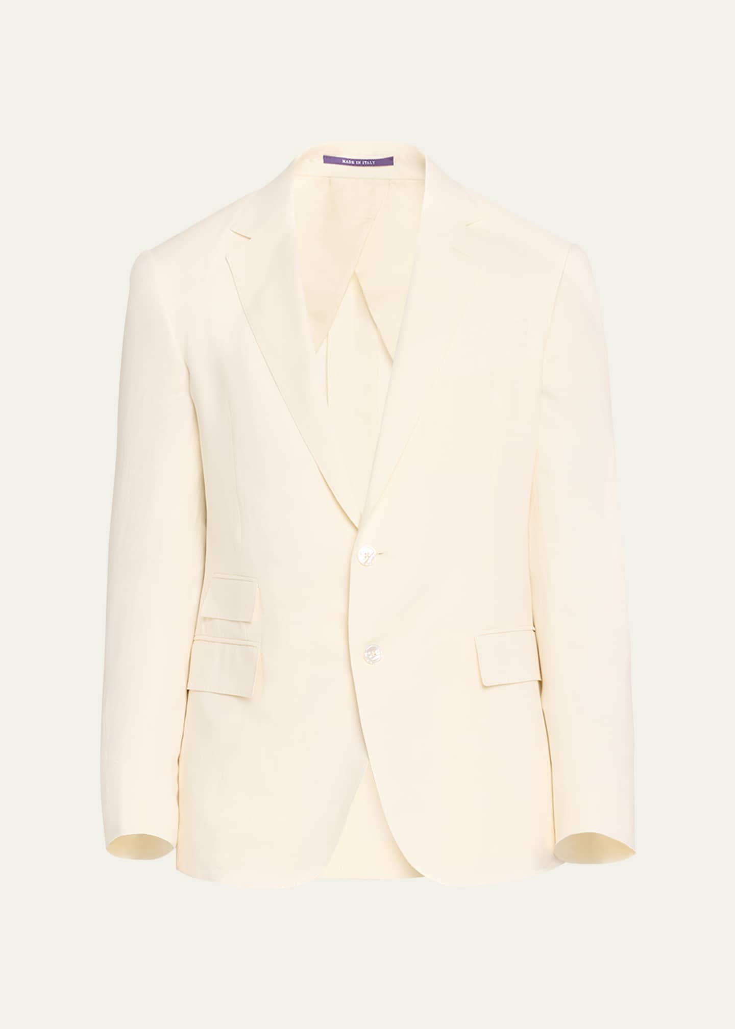 Ralph Lauren Purple Label Men's Kent Hand-Tailored Silk-Linen