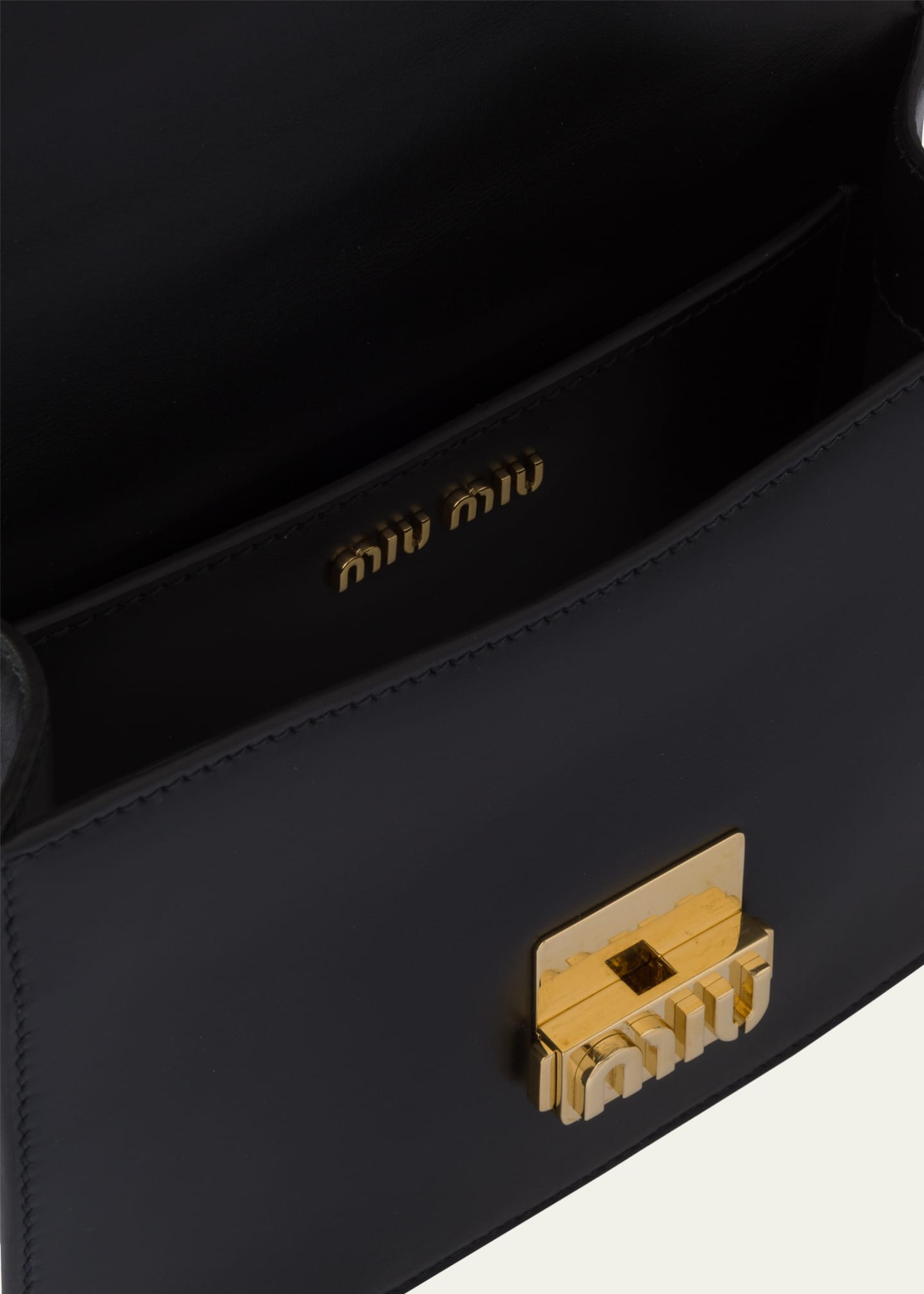 Miu Miu City Calf Leather Crossbody Bag Bergdorf Goodman