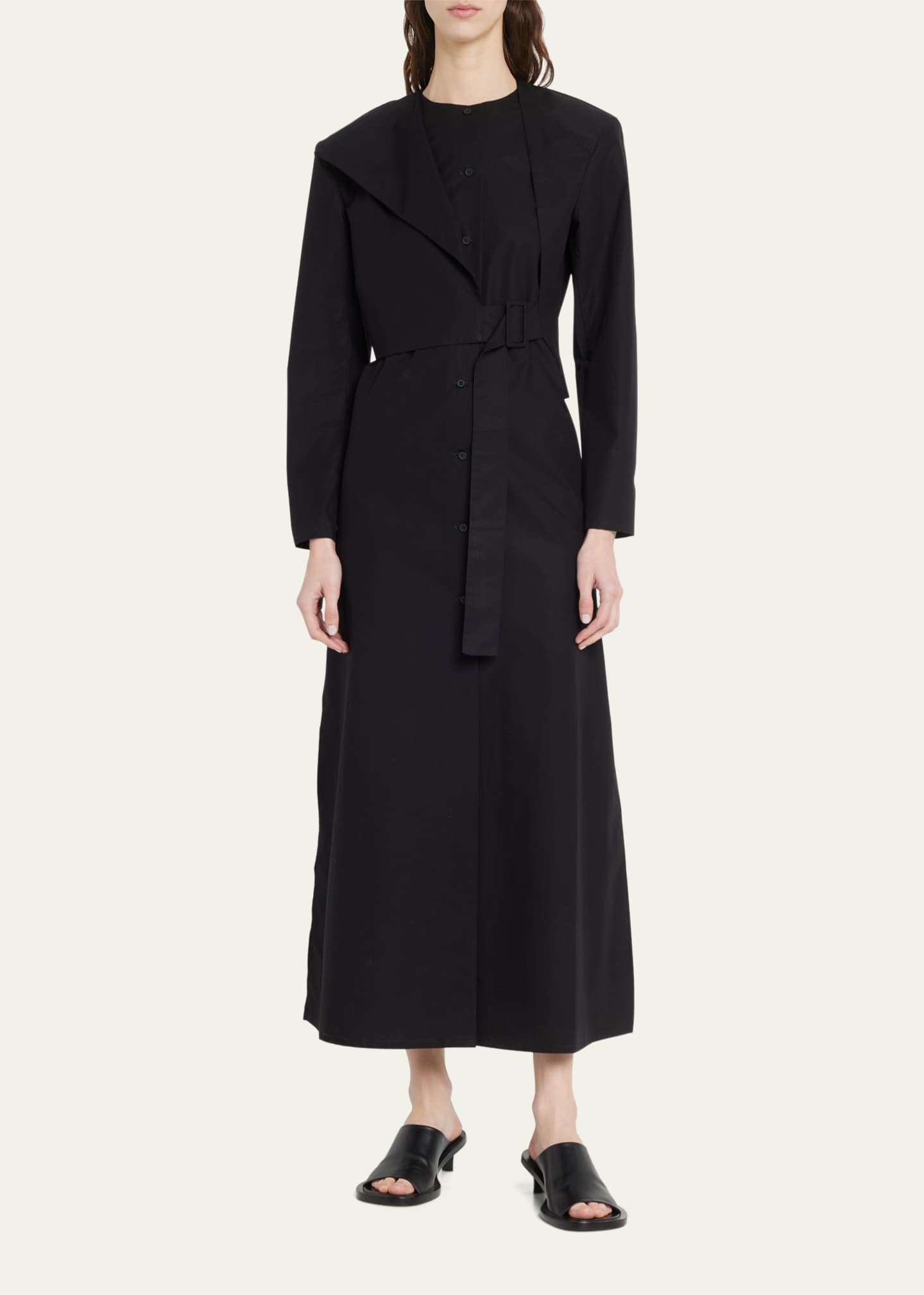 Rohe Sleeveless Maxi Dress with Detachable Jacket - Bergdorf Goodman