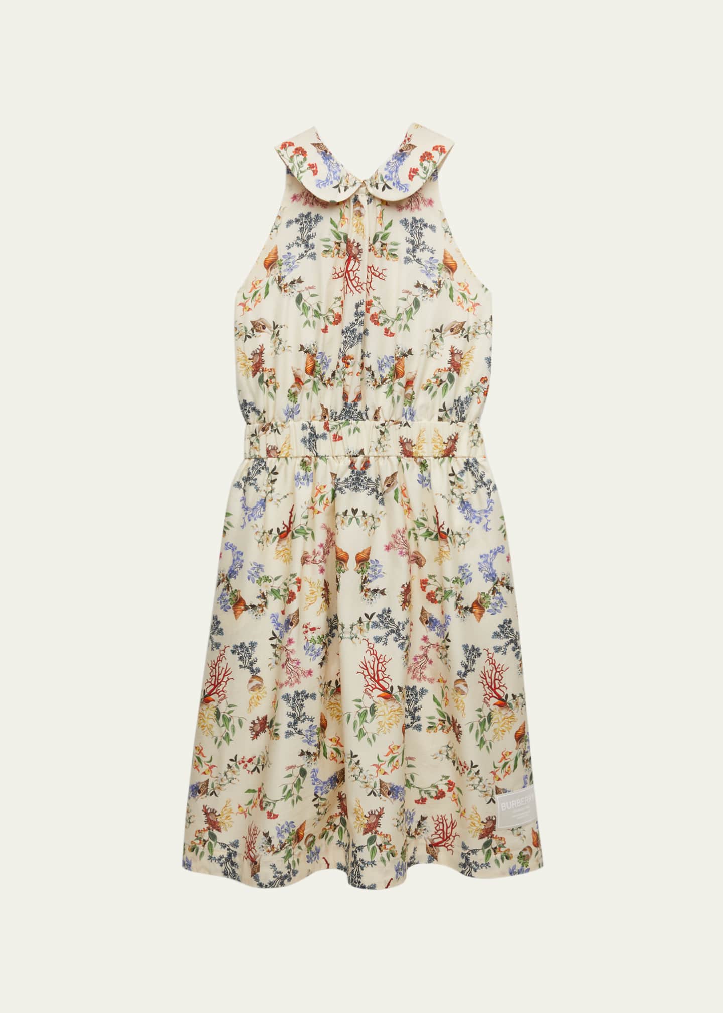 Girl's Rhoda Floral-Print A-Line Dress, Size 6-14 - Bergdorf Goodman