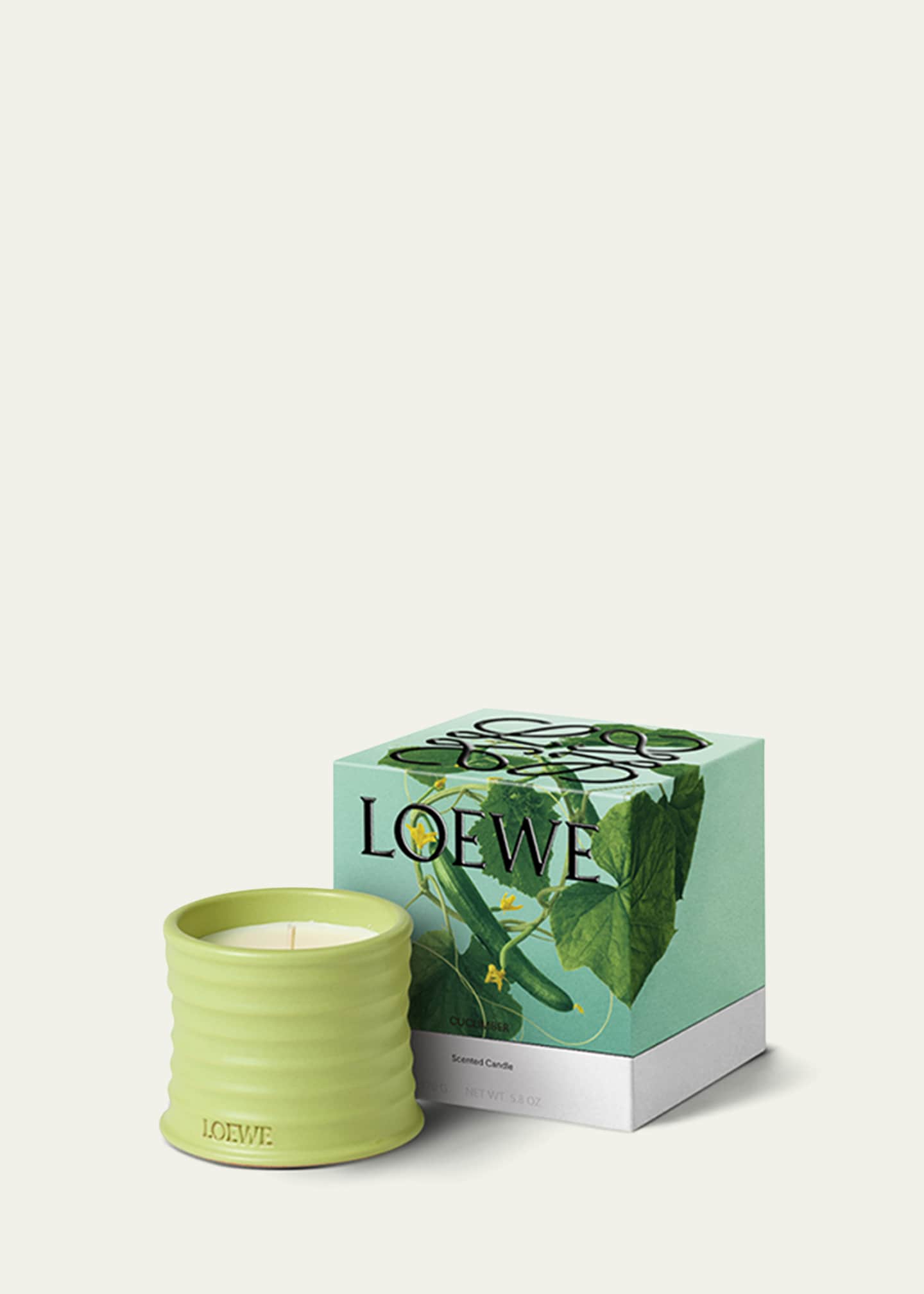Loewe Small Cucumber Candle, 5.8 oz. Image 5 of 5