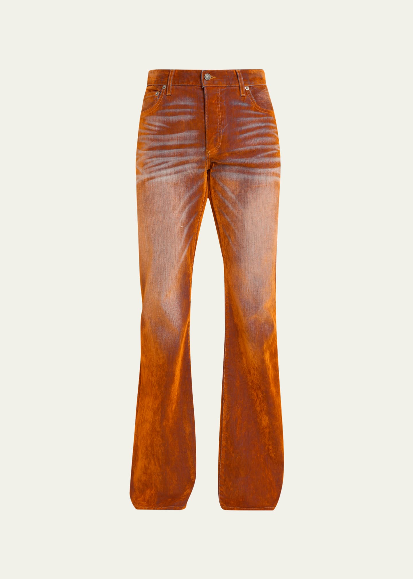 Velvet stretch jeans top