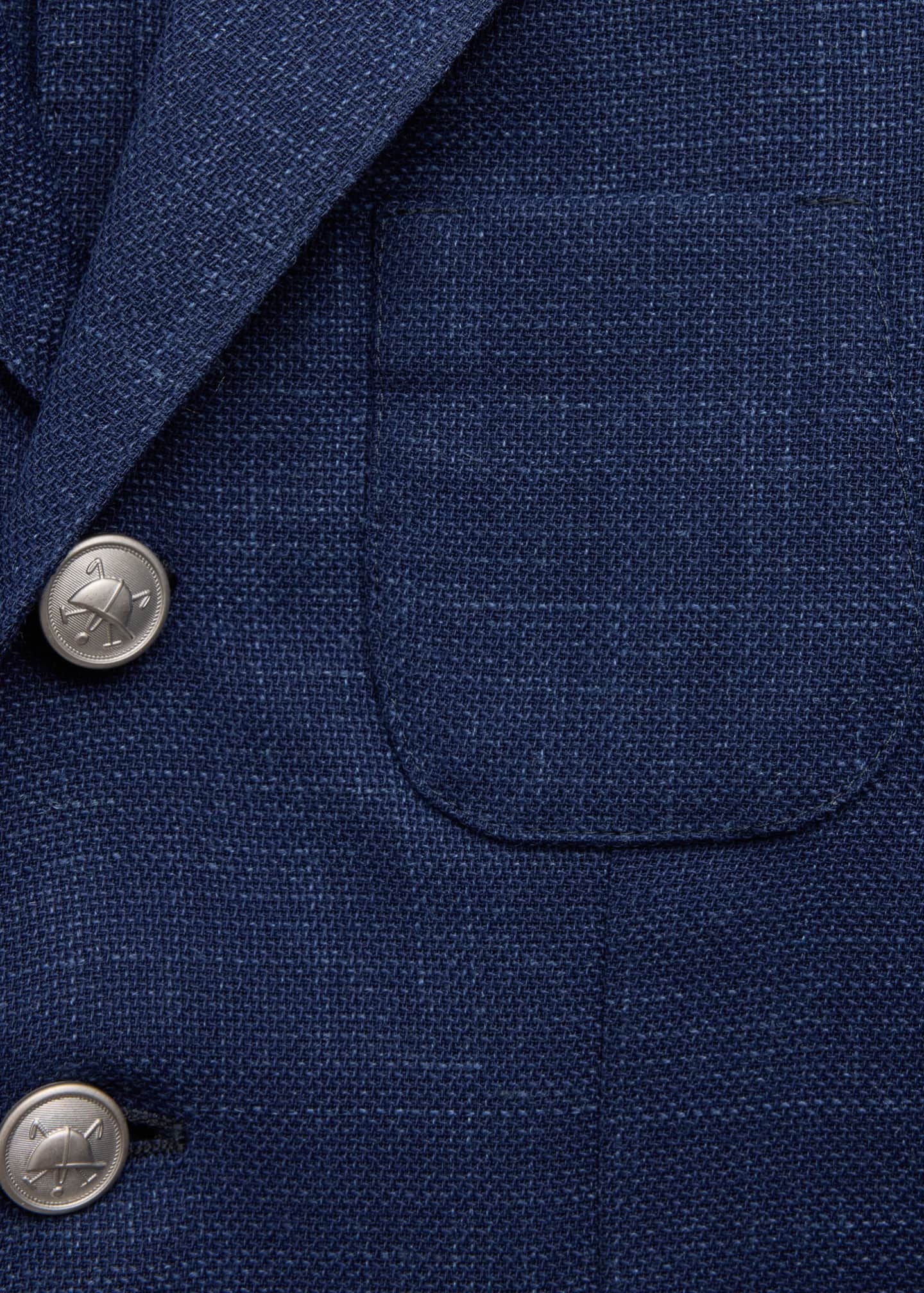Ralph Lauren Childrenswear Boy's Performance Twill Sport Jacket, Size 5-7 Image 3 of 3