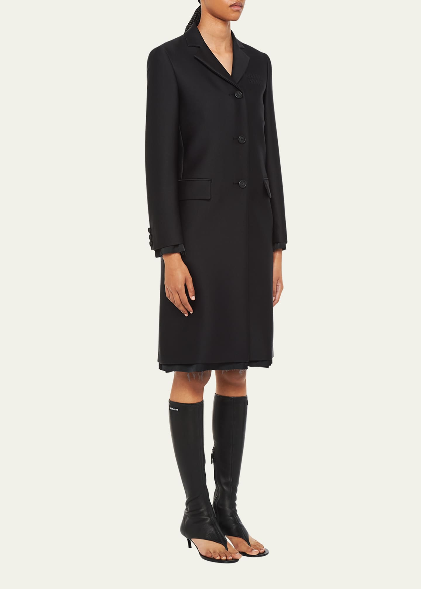 MIUMIU LONG TRENCH COAT STYLE 190