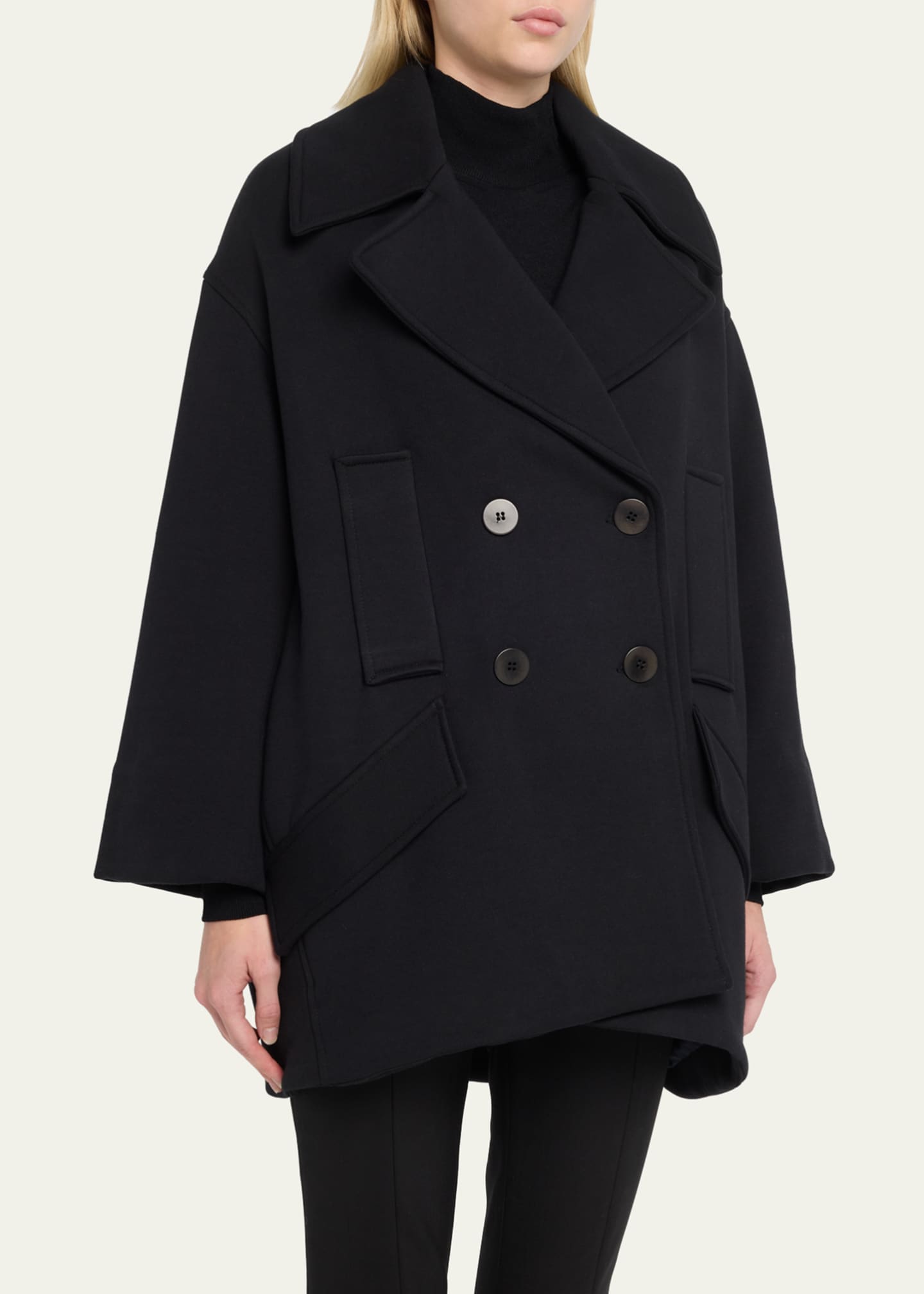 FAZ Billie Jean Short Peacoat Image 4 of 5