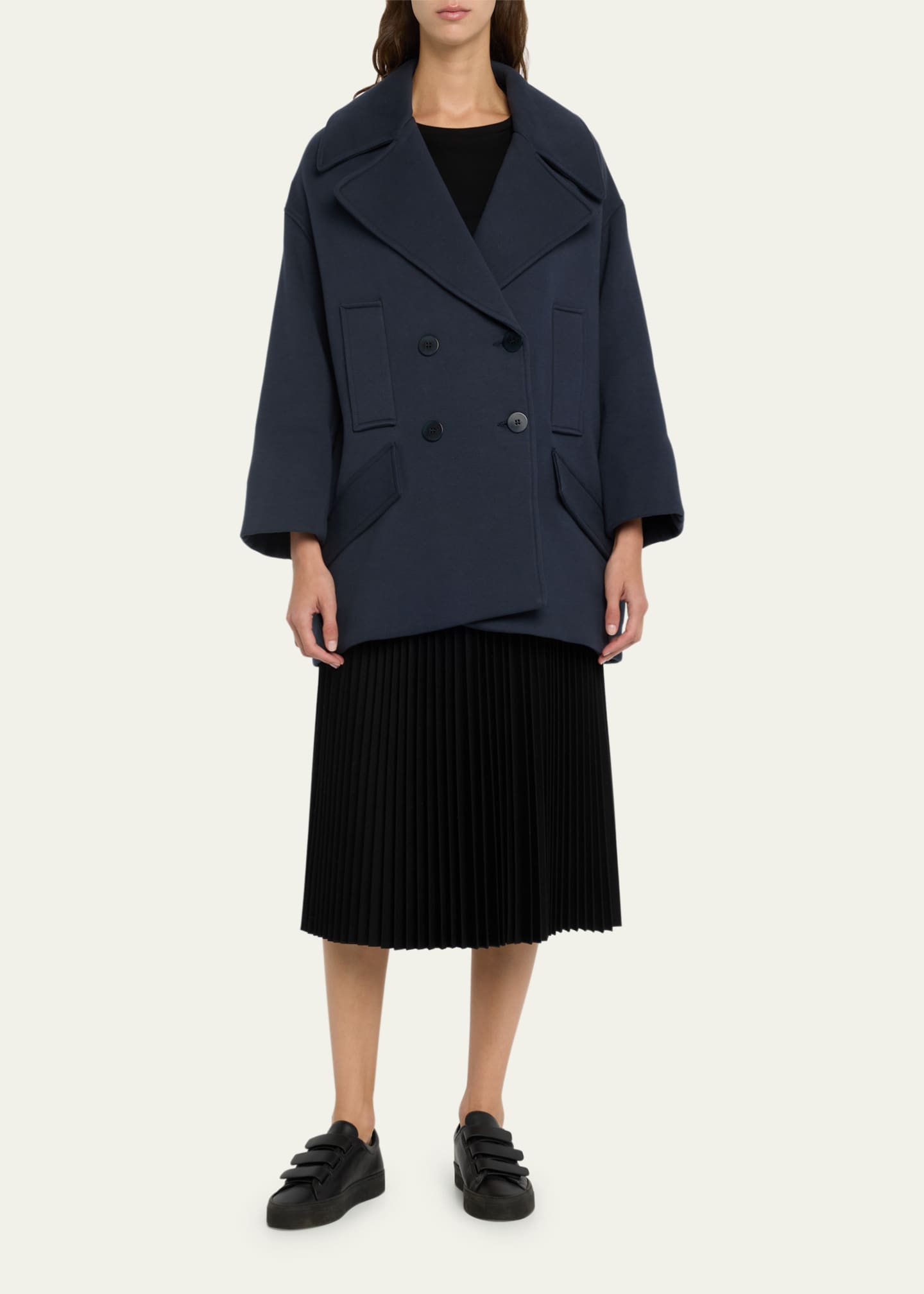 FAZ Billie Jean Short Peacoat Image 2 of 5