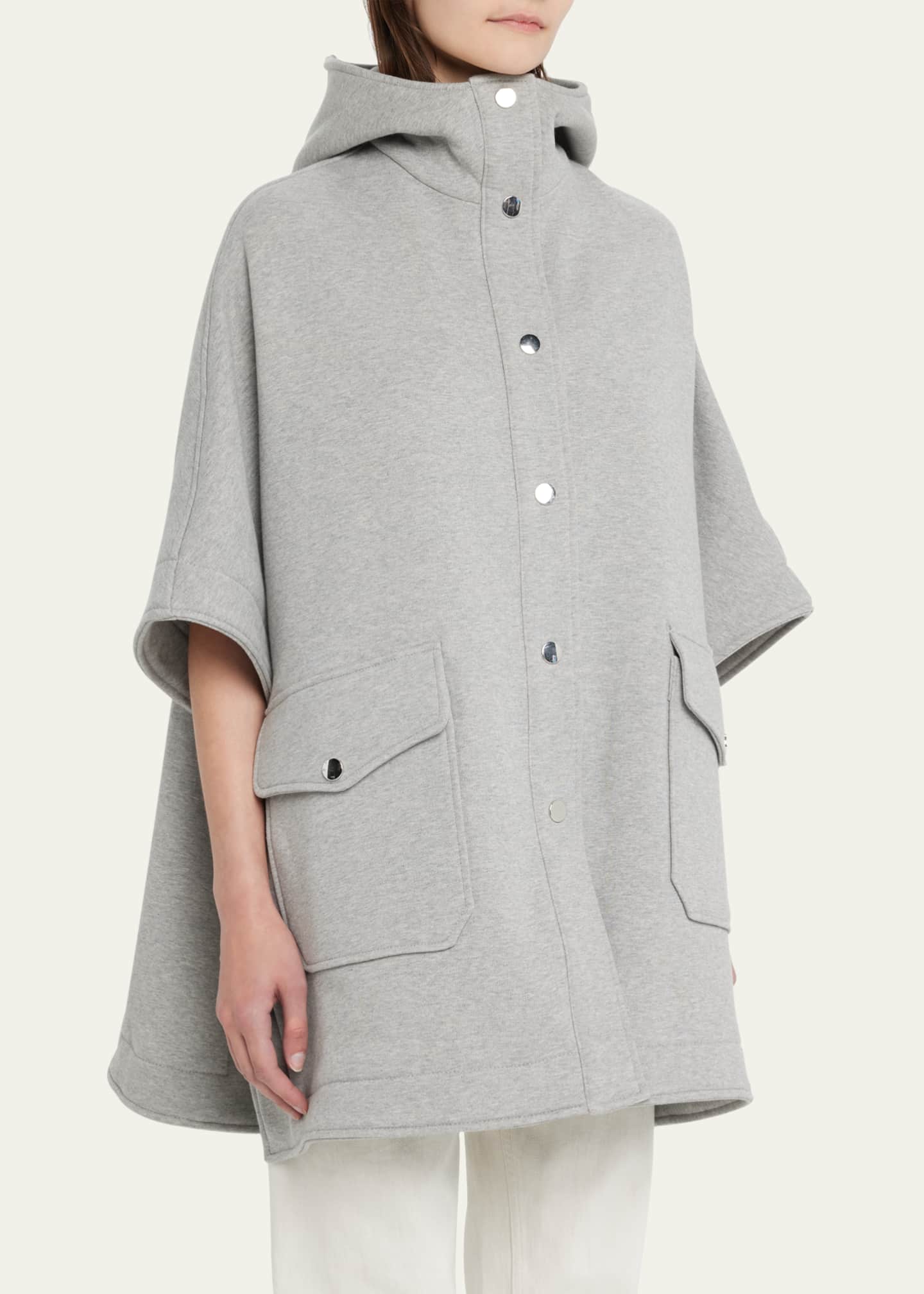 FAZ Lola Hooded Cape Coat Image 4 of 5